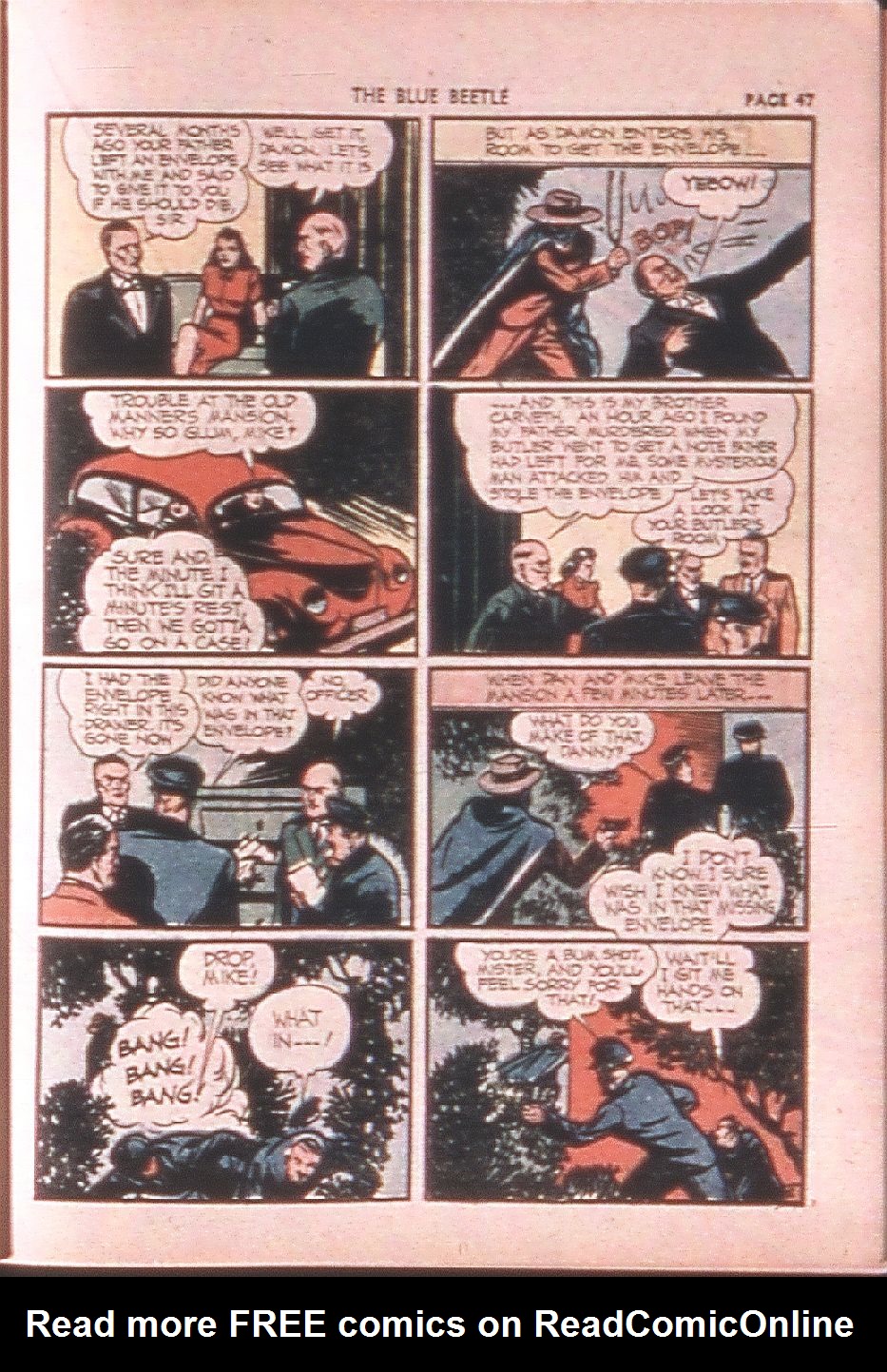 Read online The Blue Beetle comic -  Issue #7 - 48