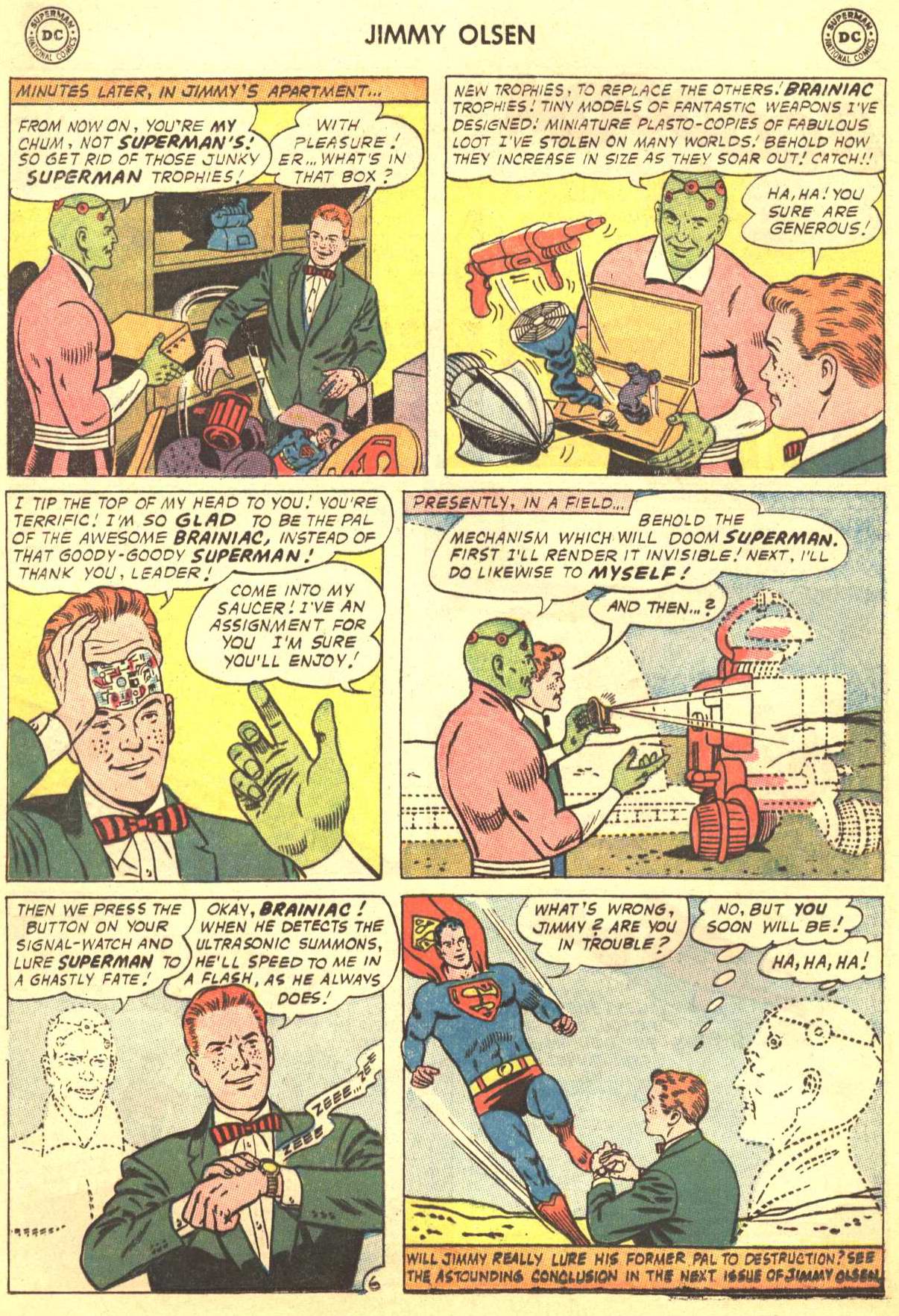 Read online Superman's Pal Jimmy Olsen comic -  Issue #86 - 32