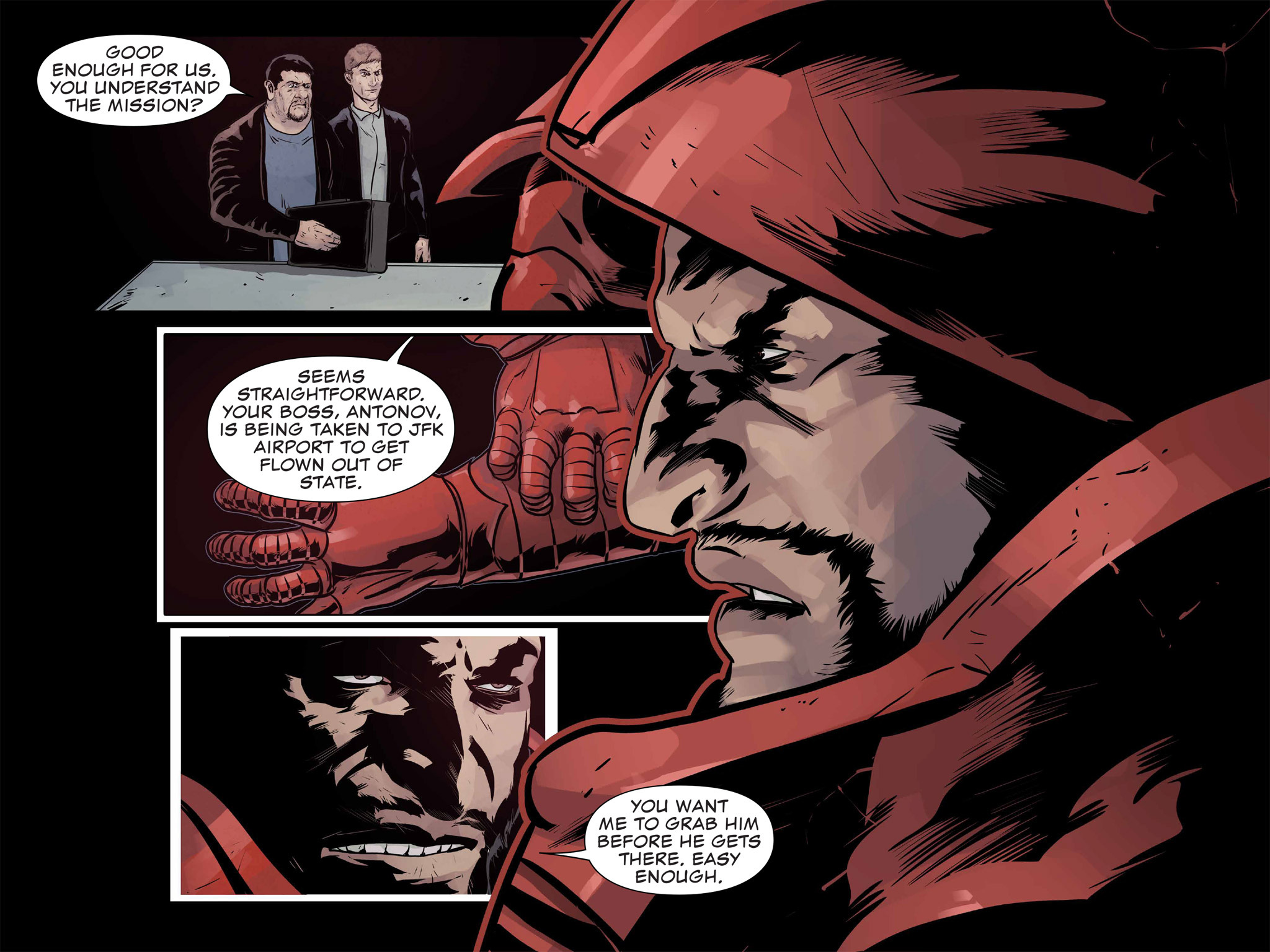 Read online Daredevil / Punisher : The Seventh Circle comic -  Issue #6 - 12