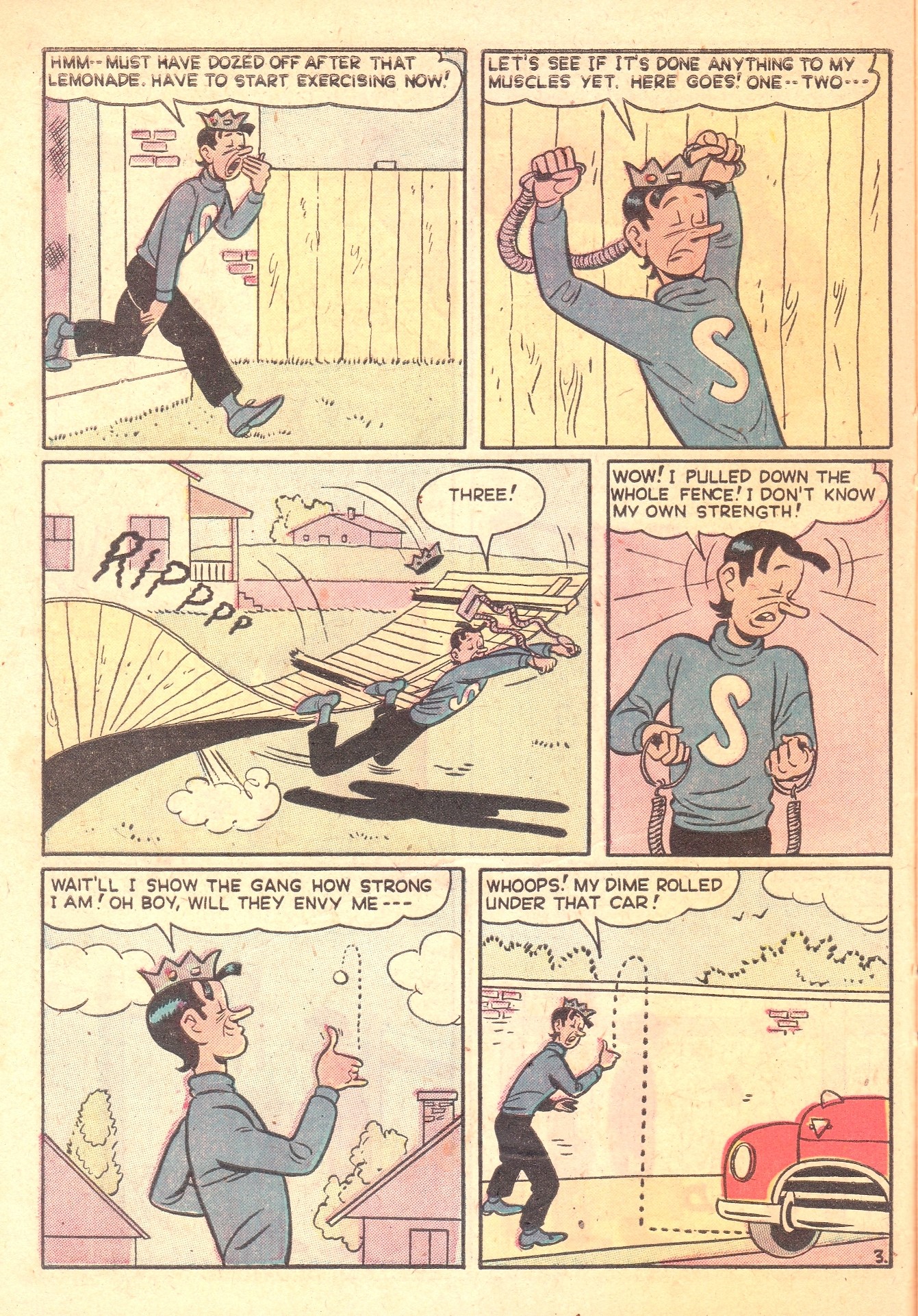 Read online Pep Comics comic -  Issue #92 - 14