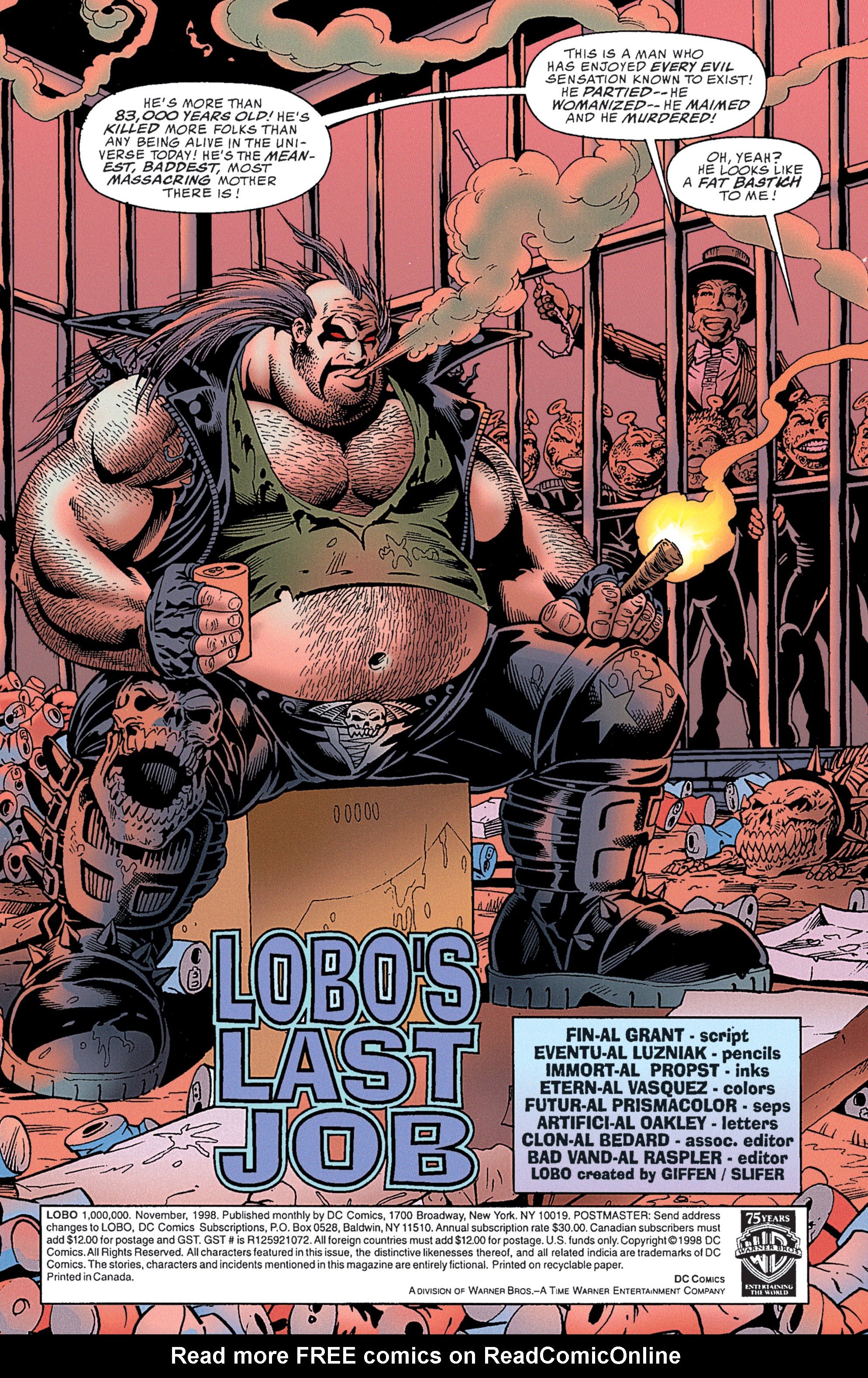 Read online Lobo (1993) comic -  Issue #1,000,000 - 4