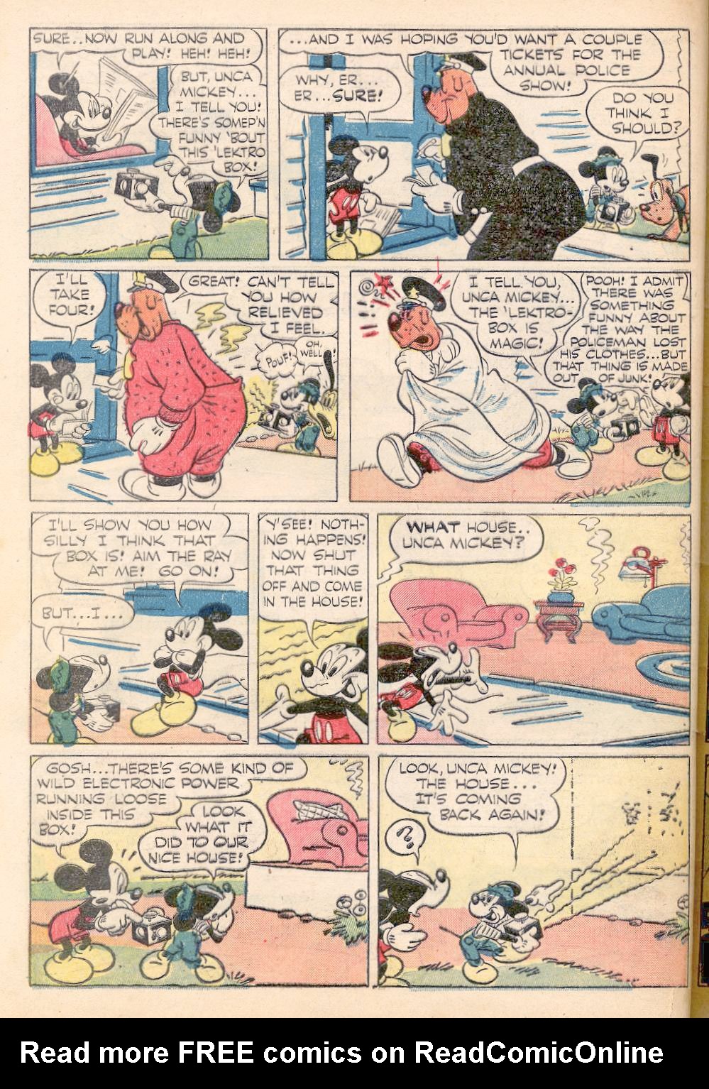Read online Walt Disney's Comics and Stories comic -  Issue #51 - 46