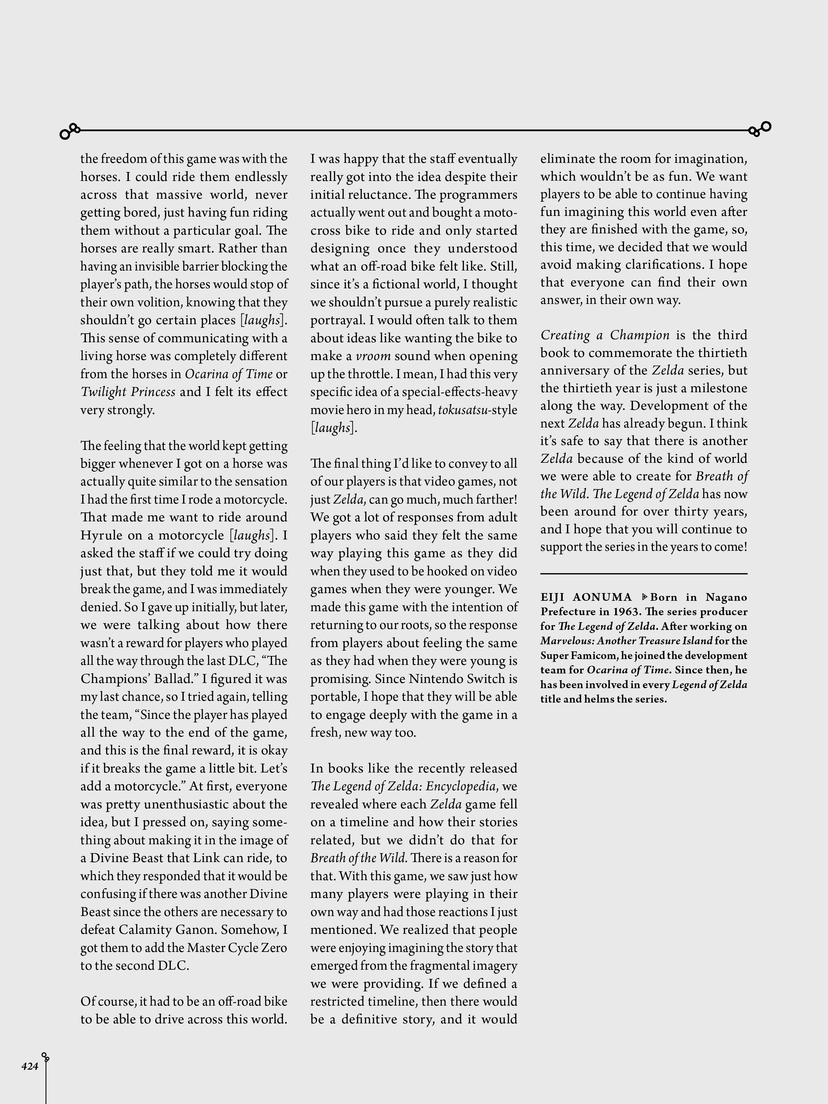 Read online The Legend of Zelda: Breath of the Wild–Creating A Champion comic -  Issue # TPB (Part 4) - 61