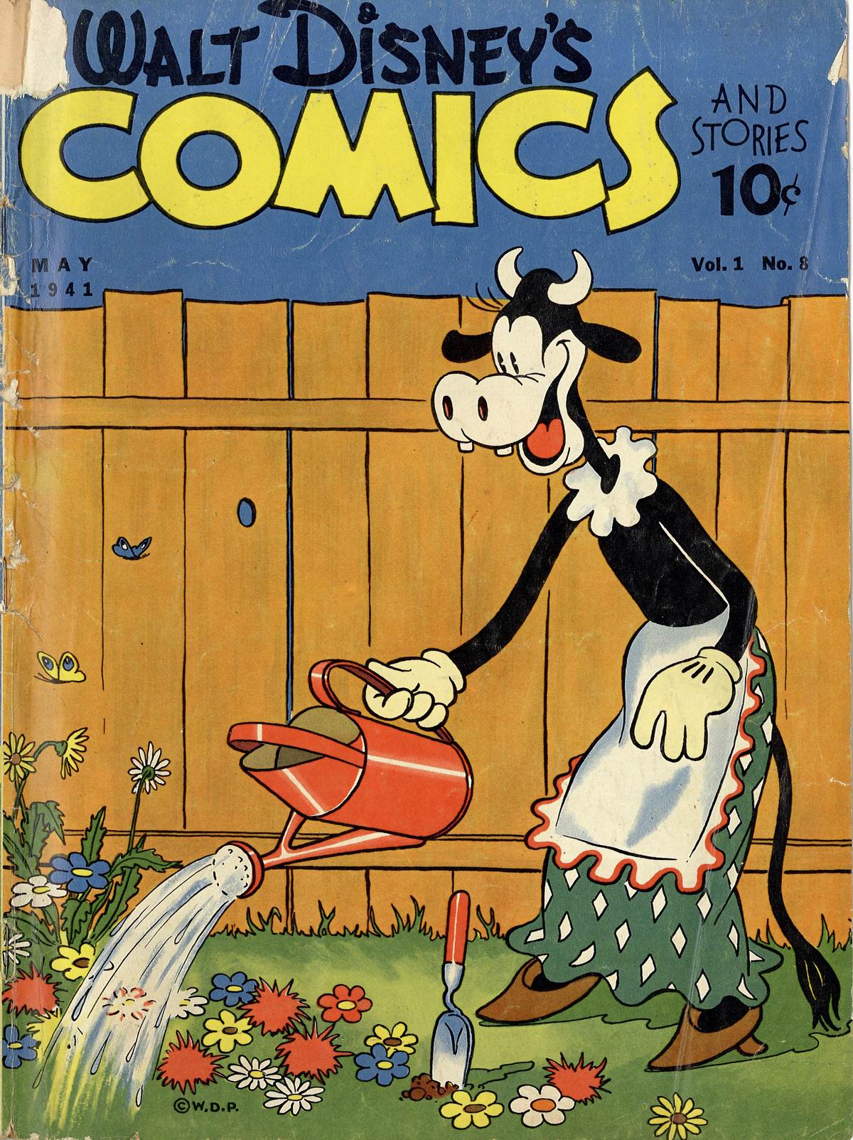 Read online Walt Disney's Comics and Stories comic -  Issue #8 - 1