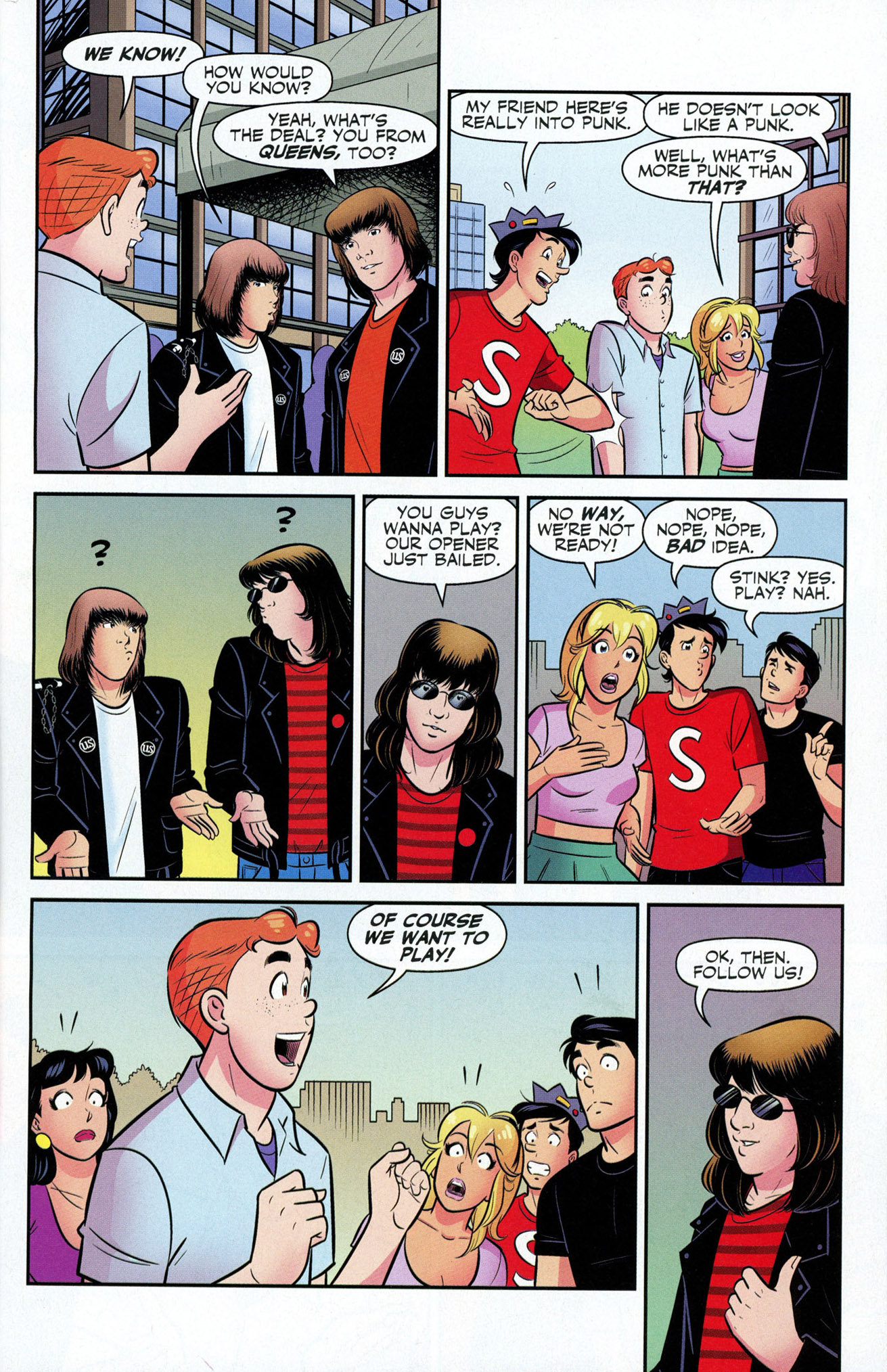 Read online Archie Meets Ramones comic -  Issue #Archie Meets Ramones Full - 12