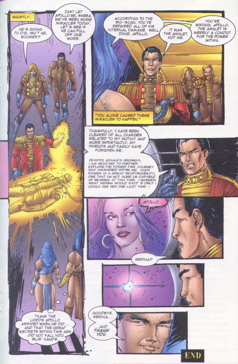 Read online Battlestar Galactica: Apollo's Journey comic -  Issue #3 - 19