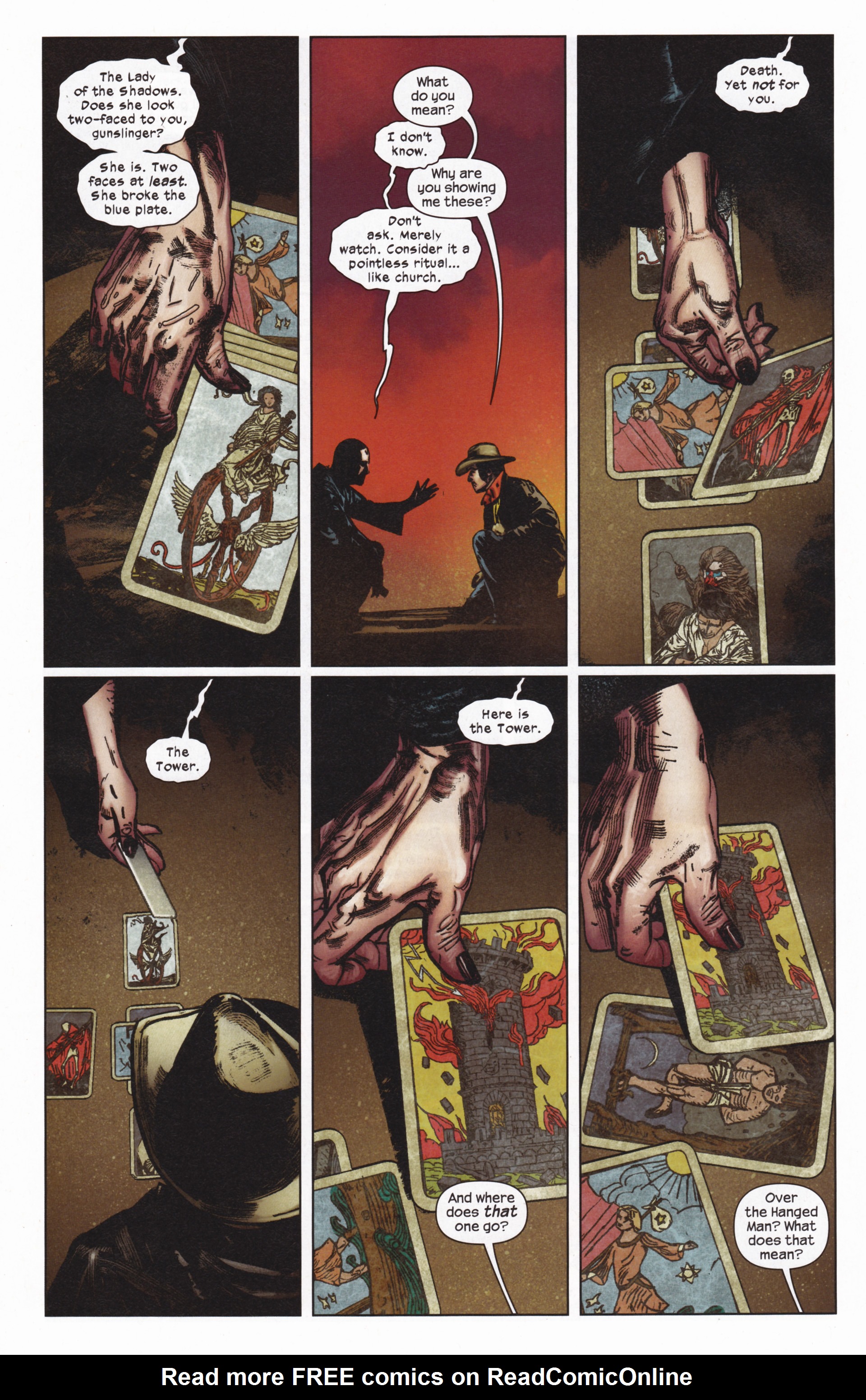 Read online Dark Tower: The Gunslinger - The Man in Black comic -  Issue #5 - 9