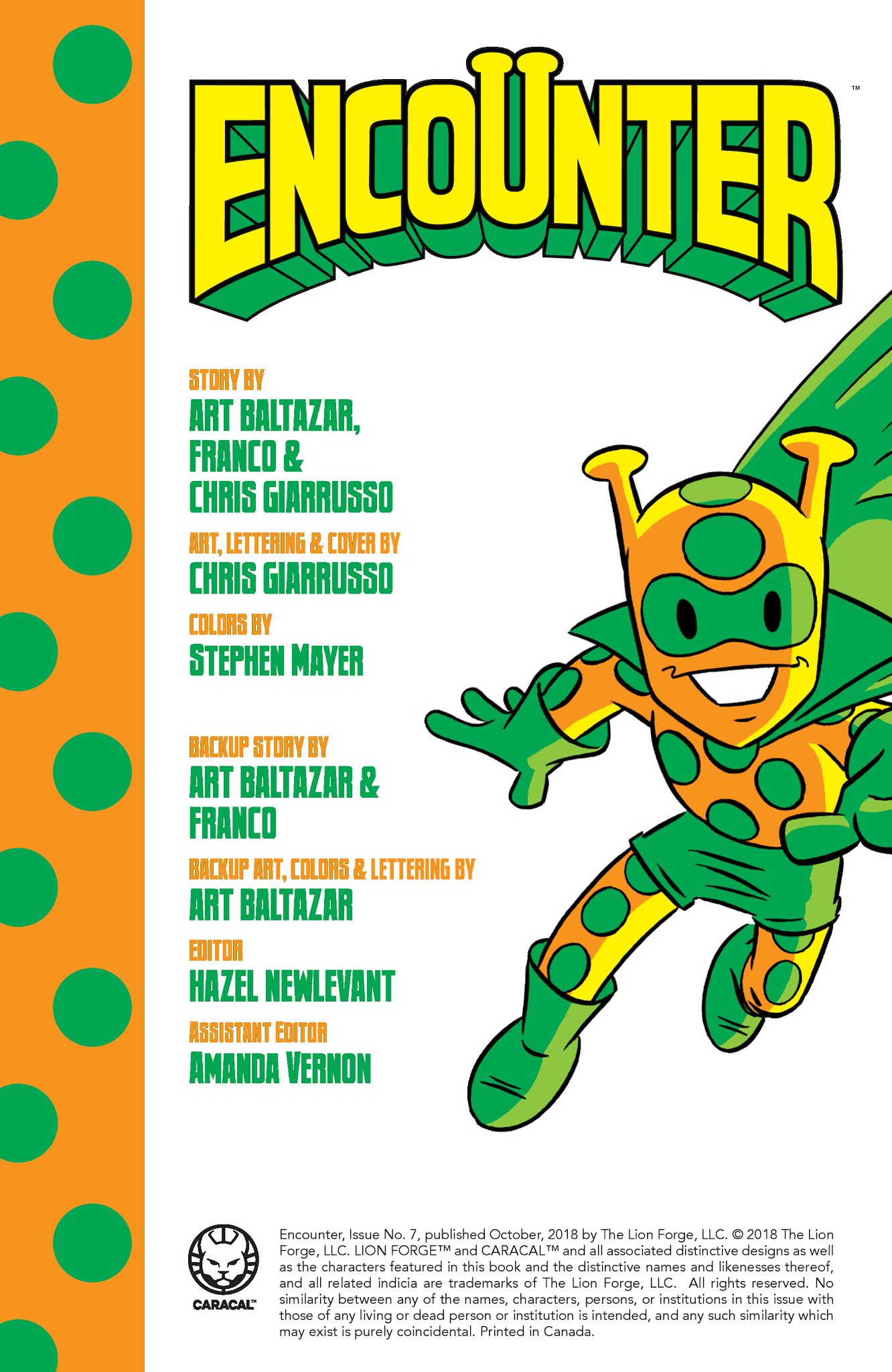 Read online Encounter comic -  Issue #7 - 2