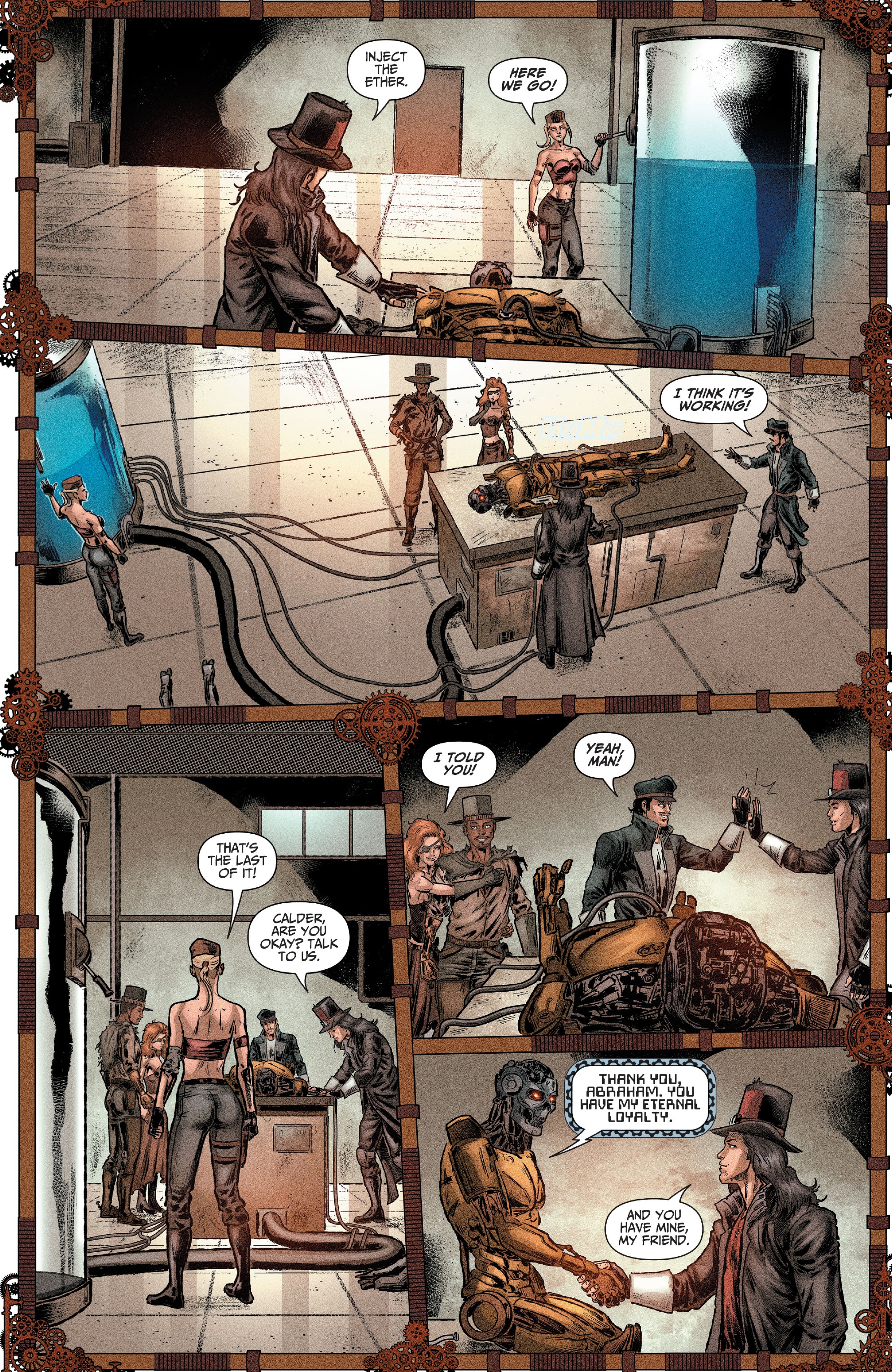 Read online Grimm Universe Presents Quarterly: Steampunk comic -  Issue # TPB - 60