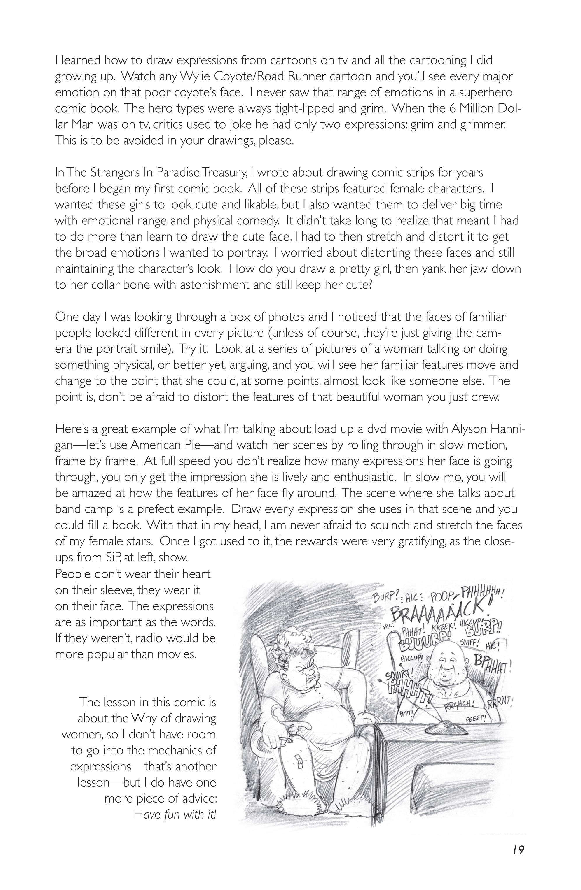 Read online Terry Moore's How to Draw... comic -  Issue # Women - 21