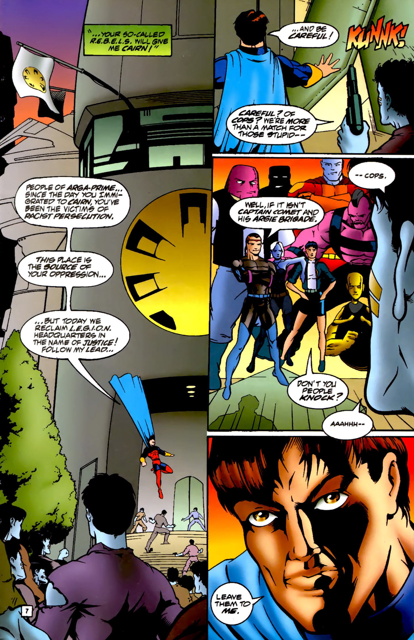 Read online R.E.B.E.L.S. '94 comic -  Issue #17 - 7