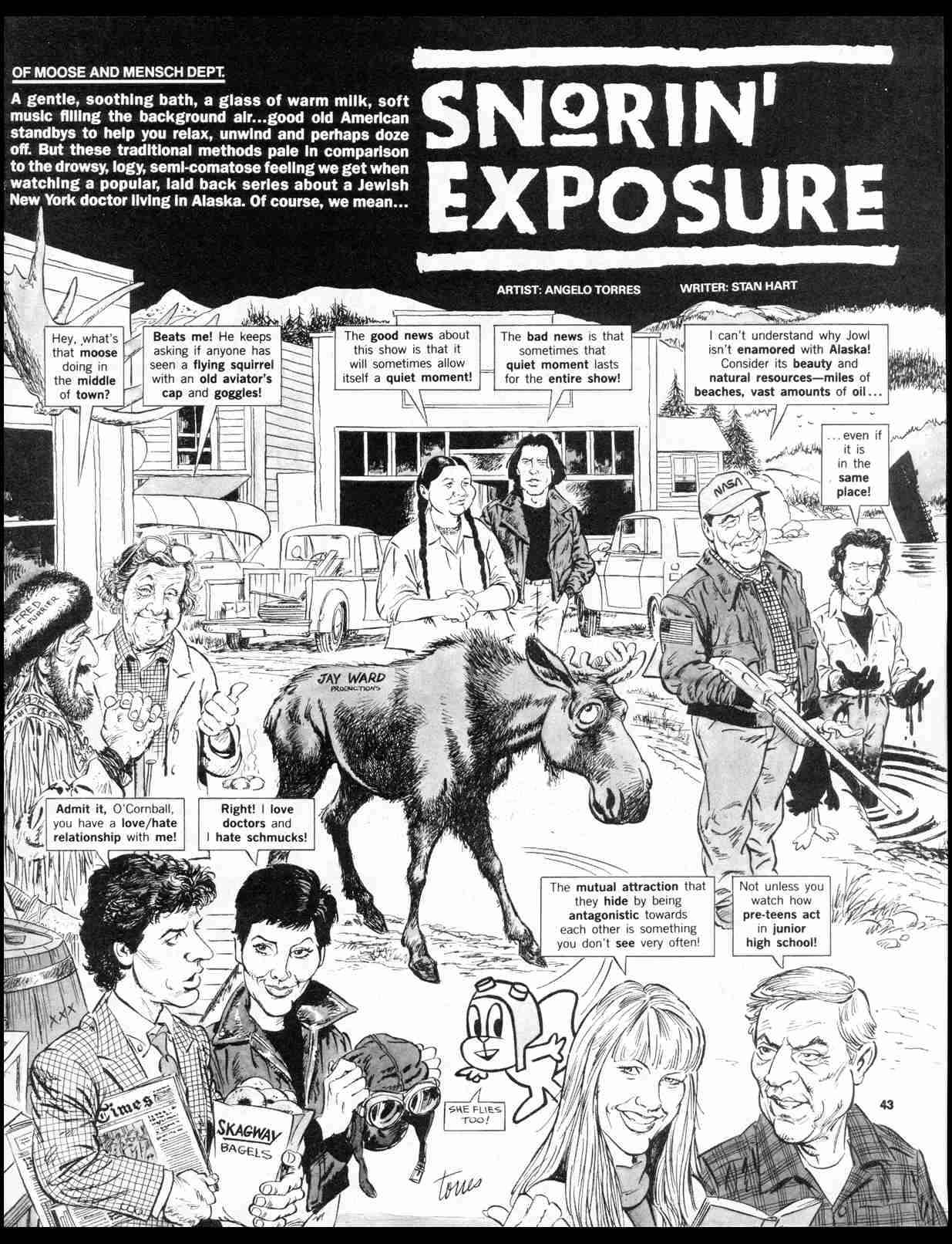 Read online MAD comic -  Issue #308 - 45