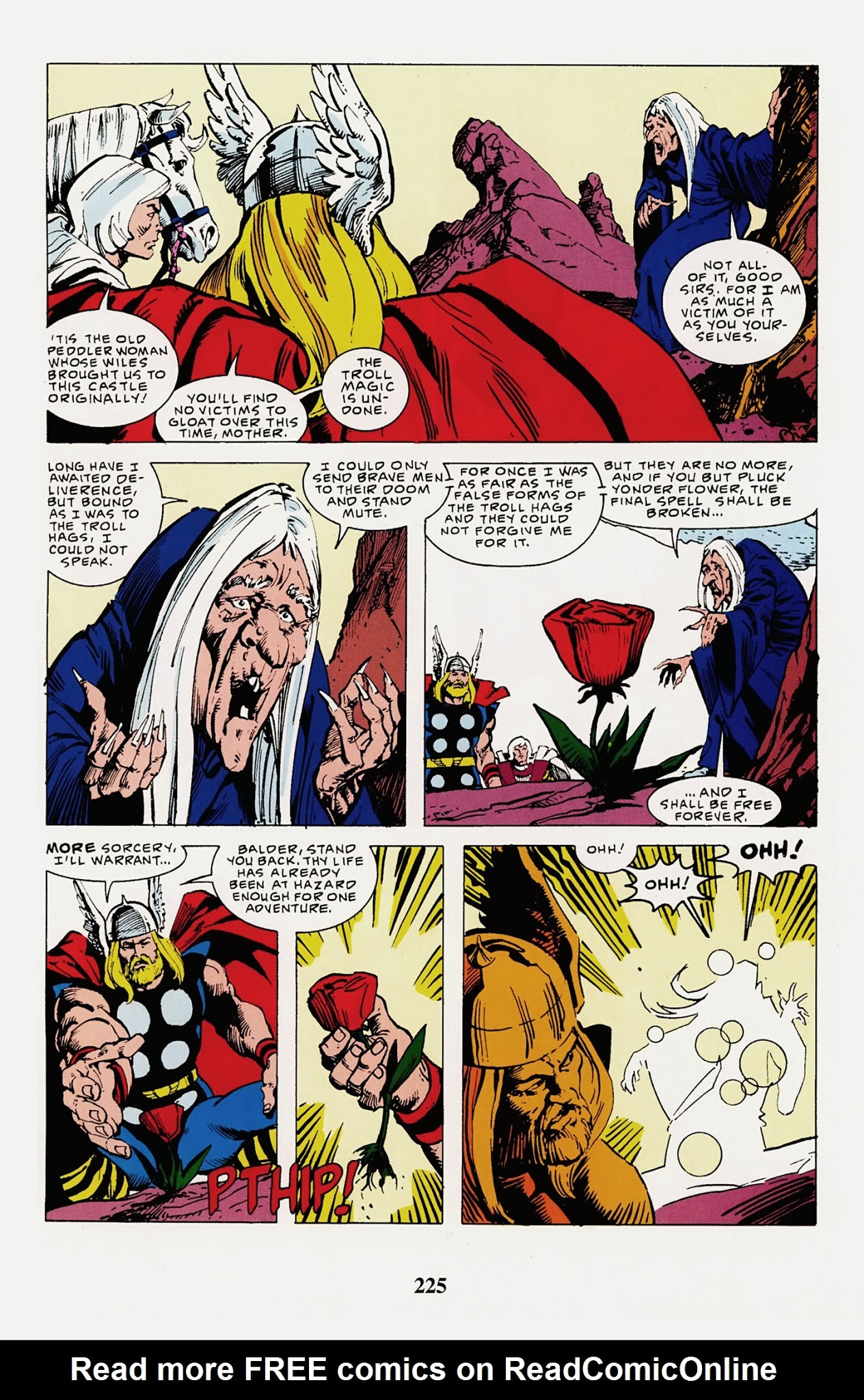 Read online Thor Visionaries: Walter Simonson comic -  Issue # TPB 3 - 227