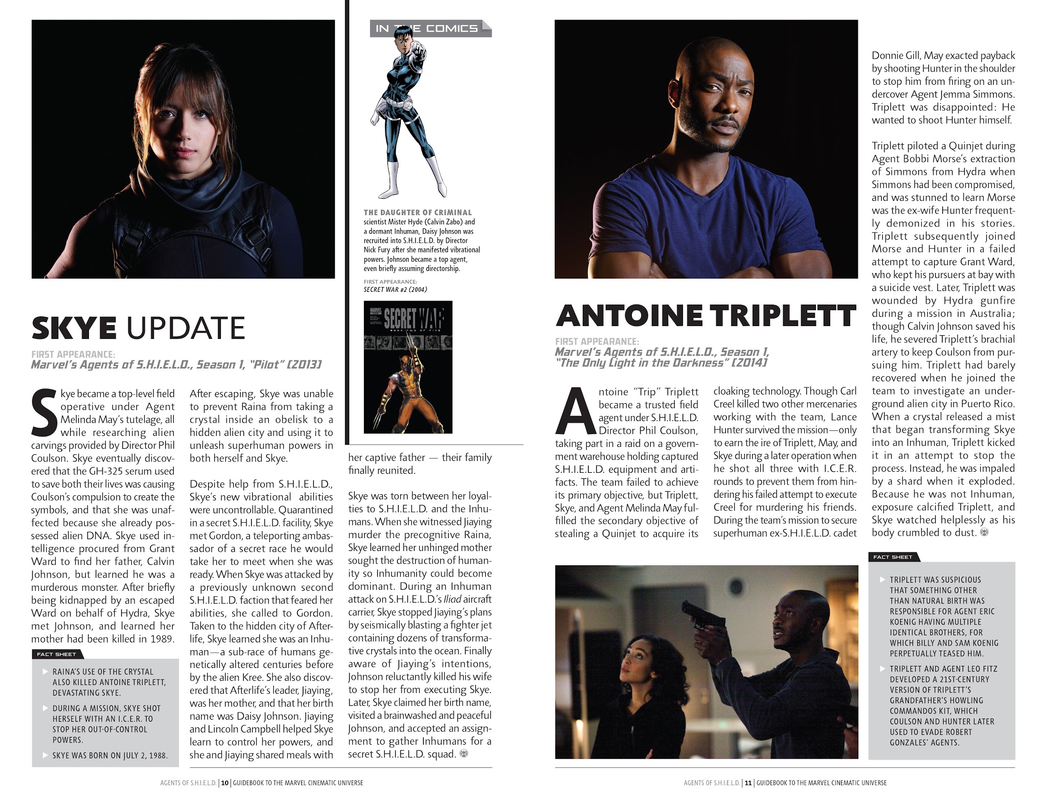 Read online Guidebook to the Marvel Cinematic Universe - Marvel's Agents of S.H.I.E.L.D. Season Two comic -  Issue # Full - 8