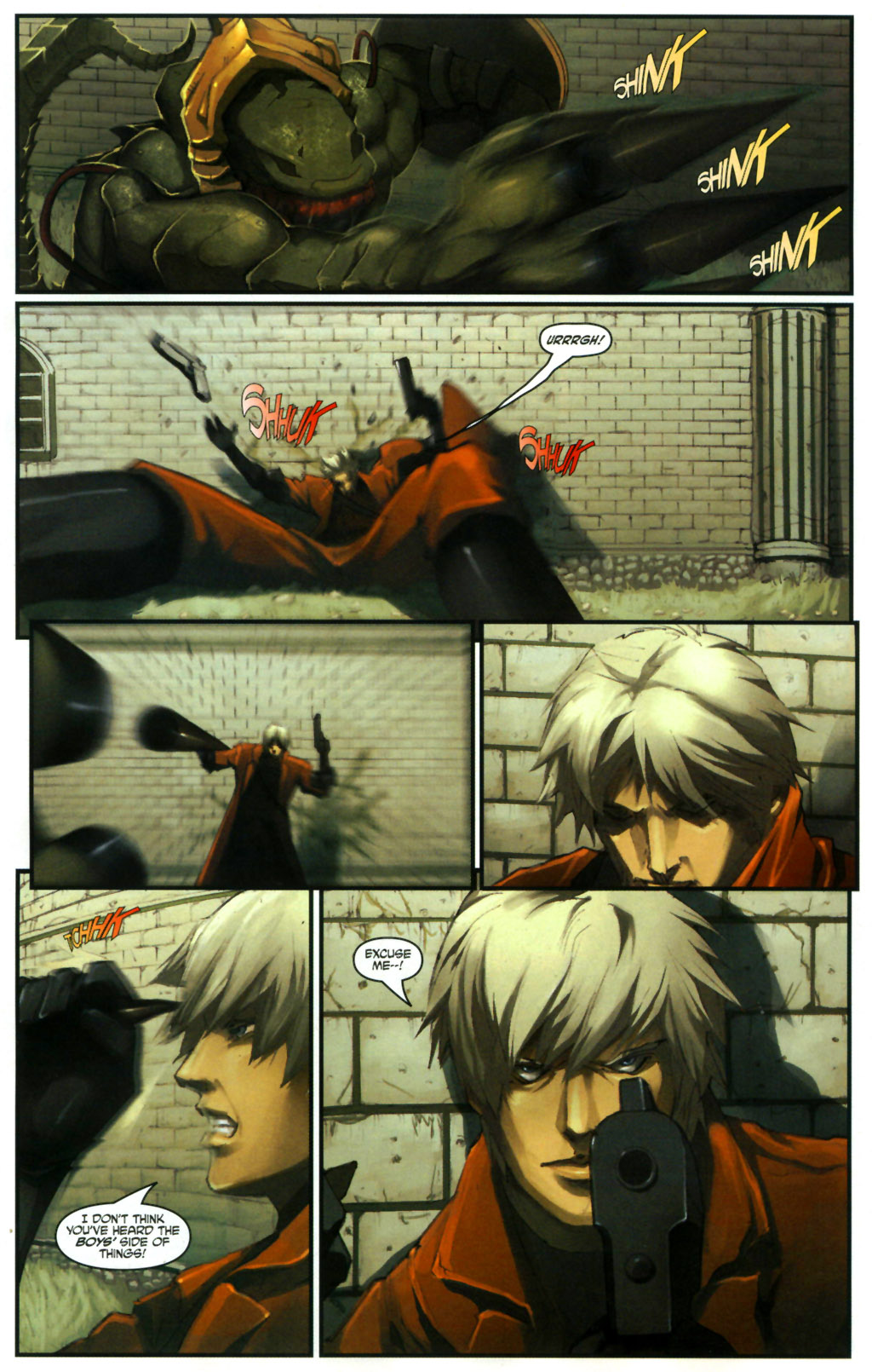 Read online Devil May Cry comic -  Issue #3 - 16
