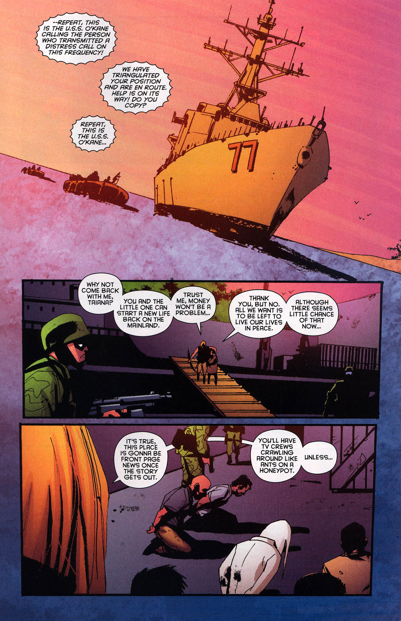 Read online Green Arrow: Year One comic -  Issue #6 - 29
