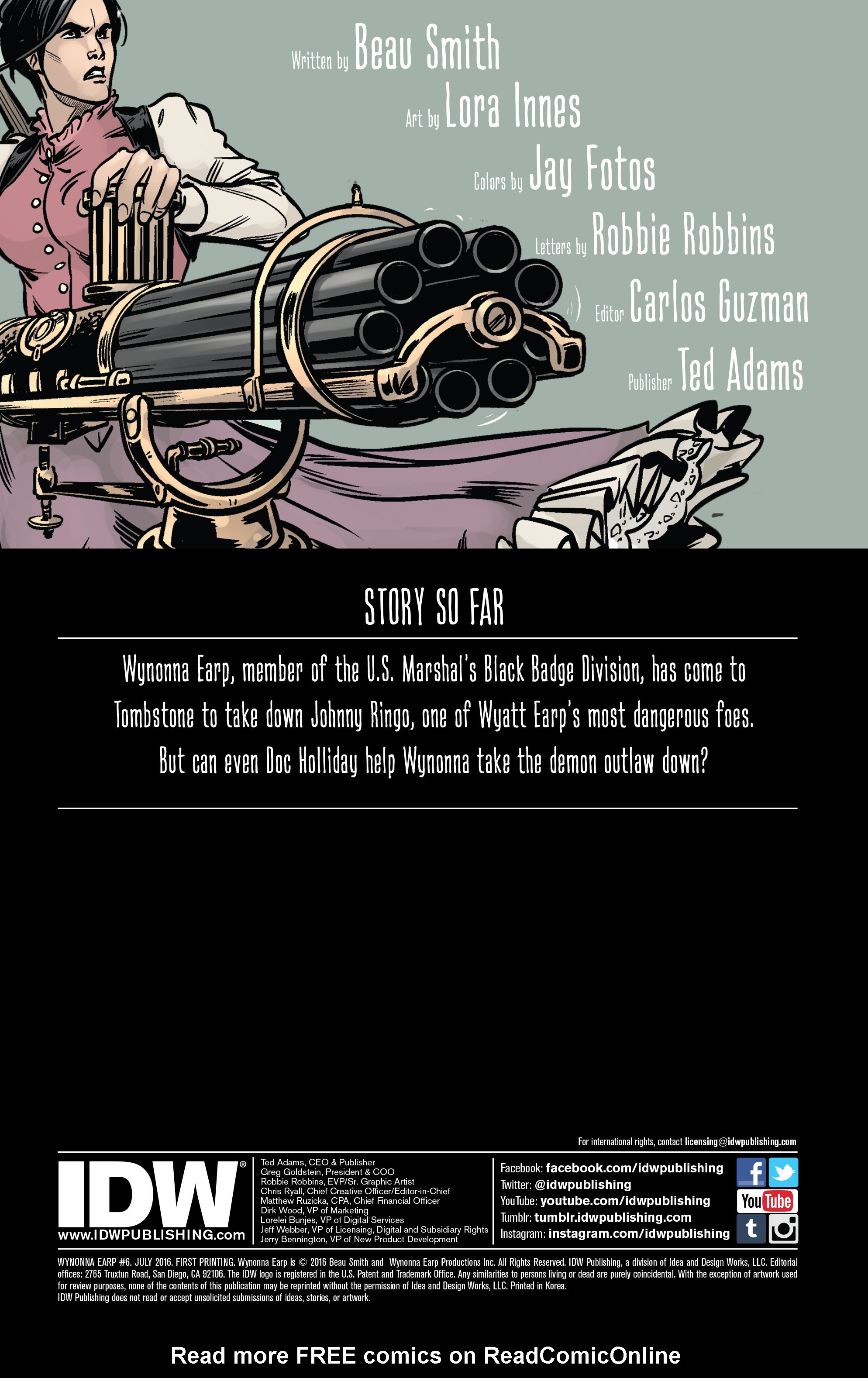 Read online Wynonna Earp (2016) comic -  Issue #6 - 2
