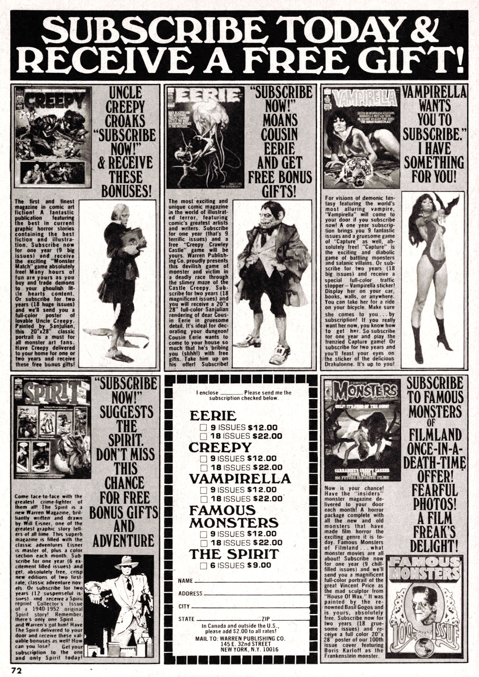 Read online Vampirella (1969) comic -  Issue #54 - 71
