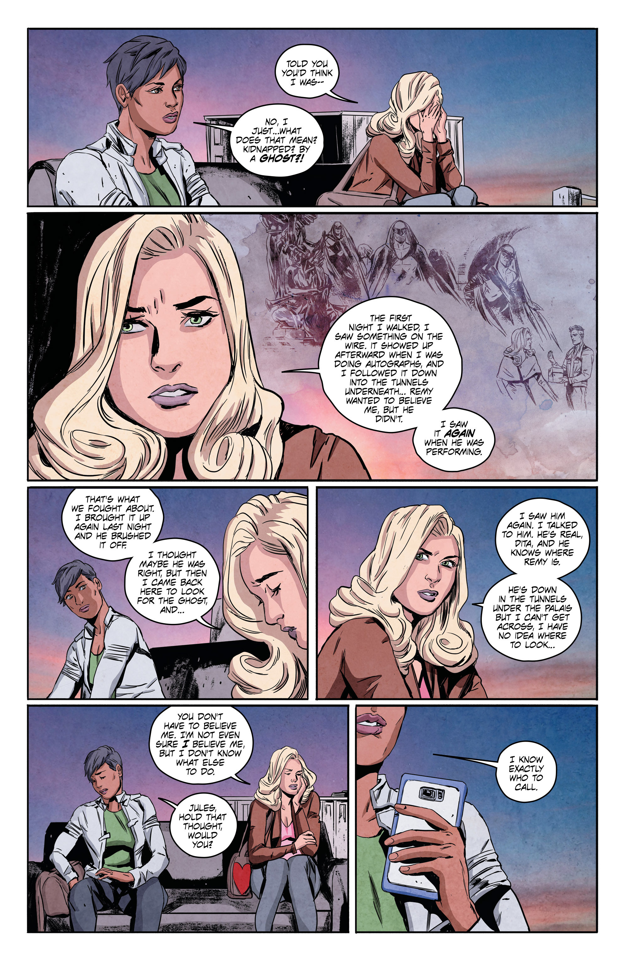 Read online Girl Over Paris (The Cirque American Series) comic -  Issue #3 - 14