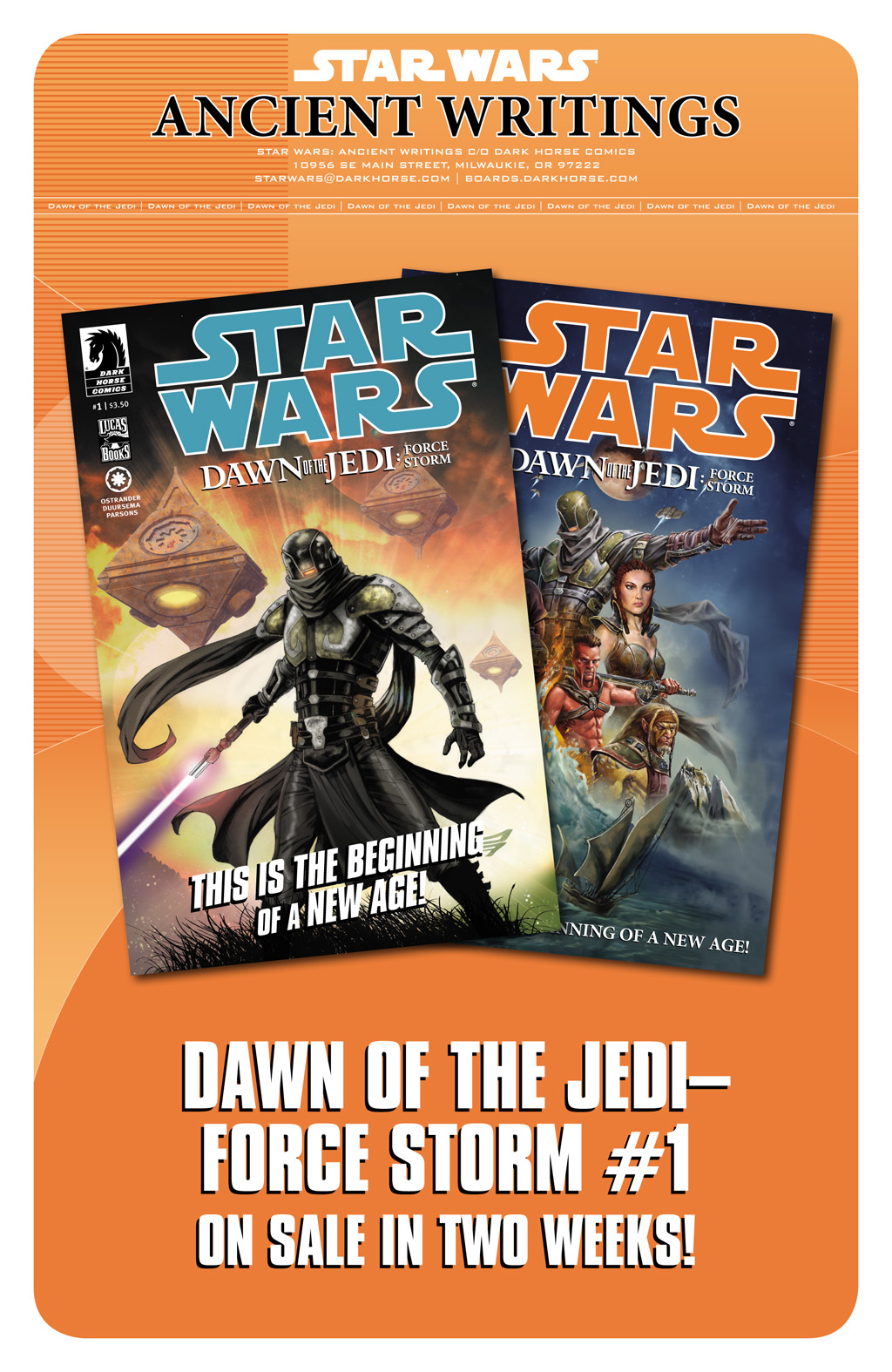 Read online Star Wars: Dawn Of The Jedi - Force Storm comic -  Issue #0 - 25
