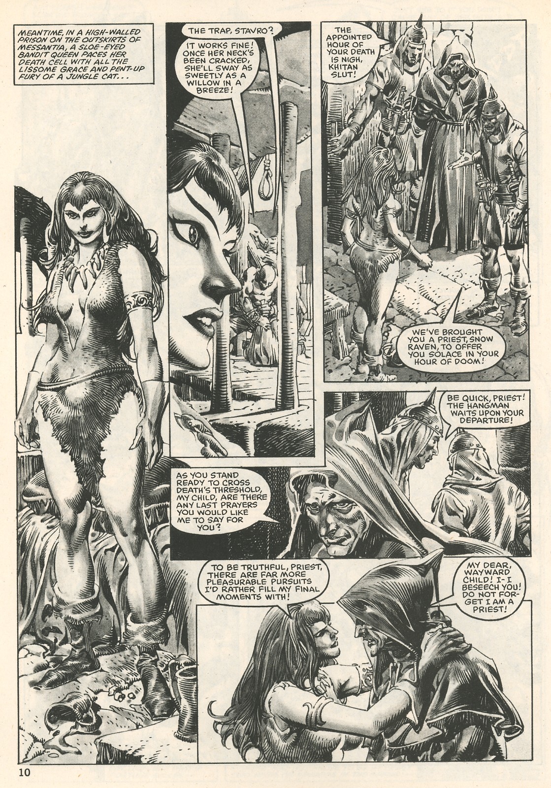 Read online The Savage Sword Of Conan comic -  Issue #107 - 10
