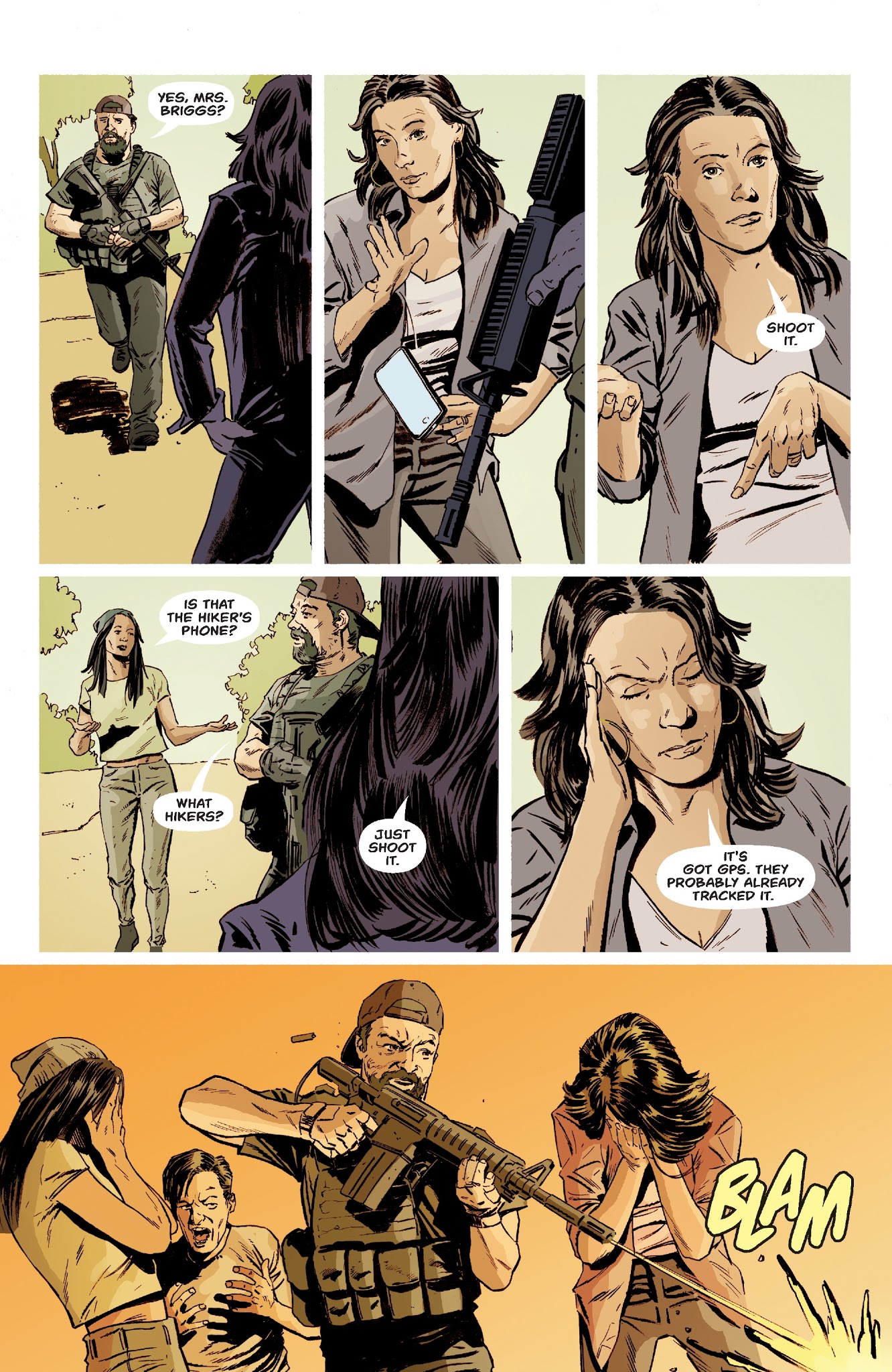 Read online Briggs Land: Lone Wolves comic -  Issue #2 - 20