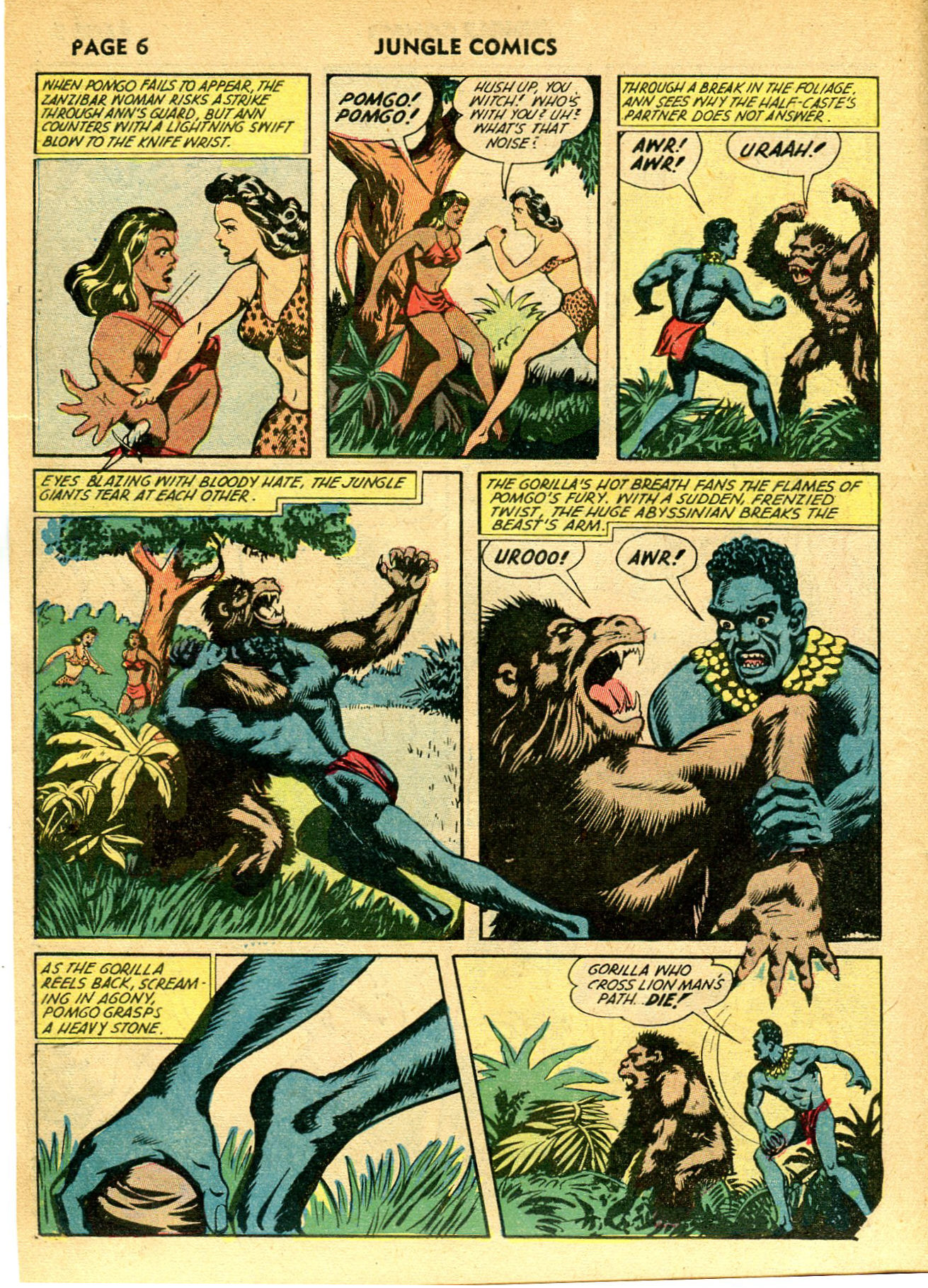 Read online Jungle Comics comic -  Issue #39 - 8