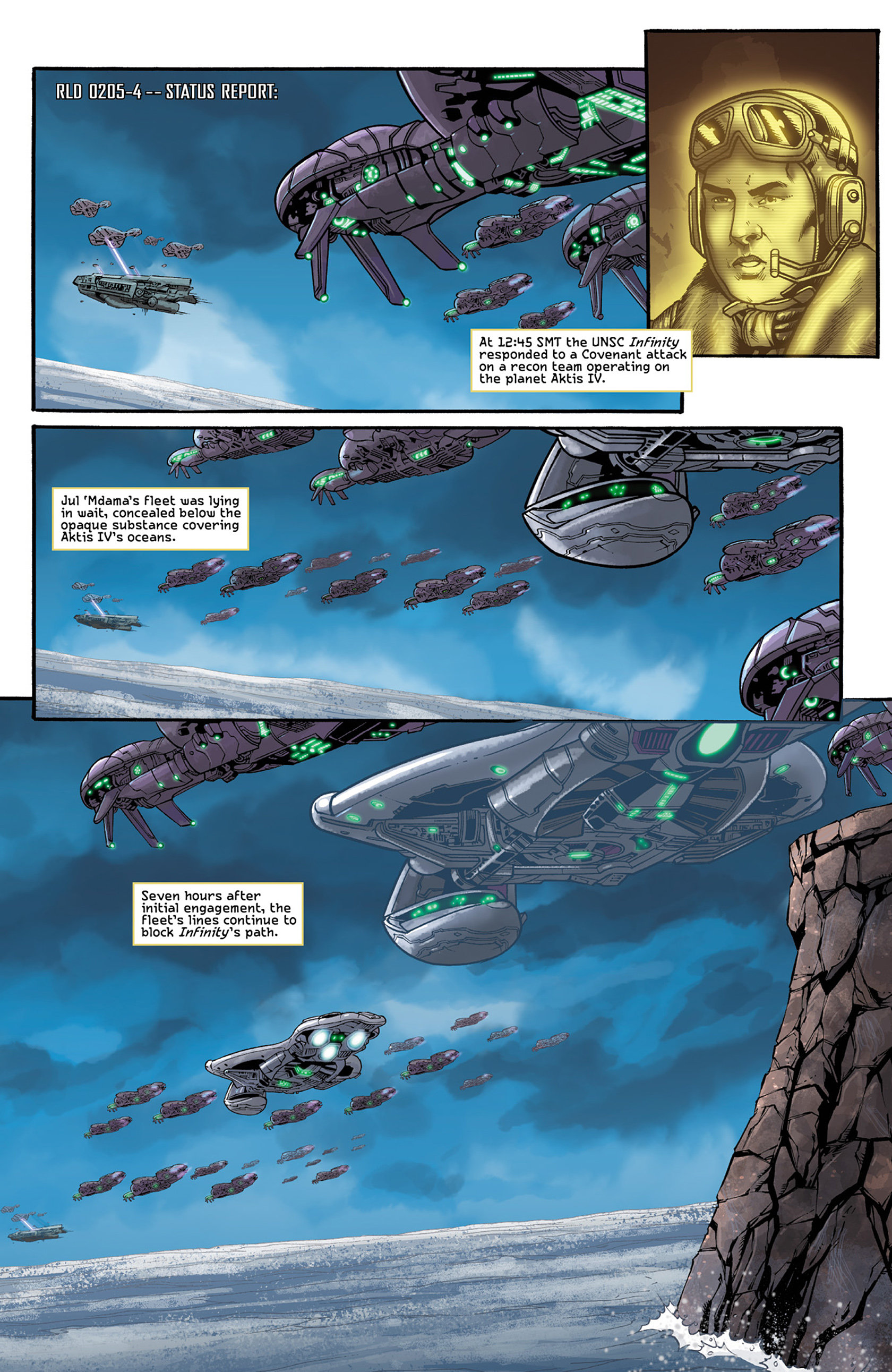 Read online Halo: Escalation comic -  Issue #15 - 4