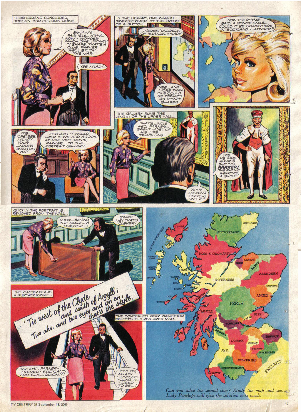 Read online TV Century 21 (TV 21) comic -  Issue #35 - 16