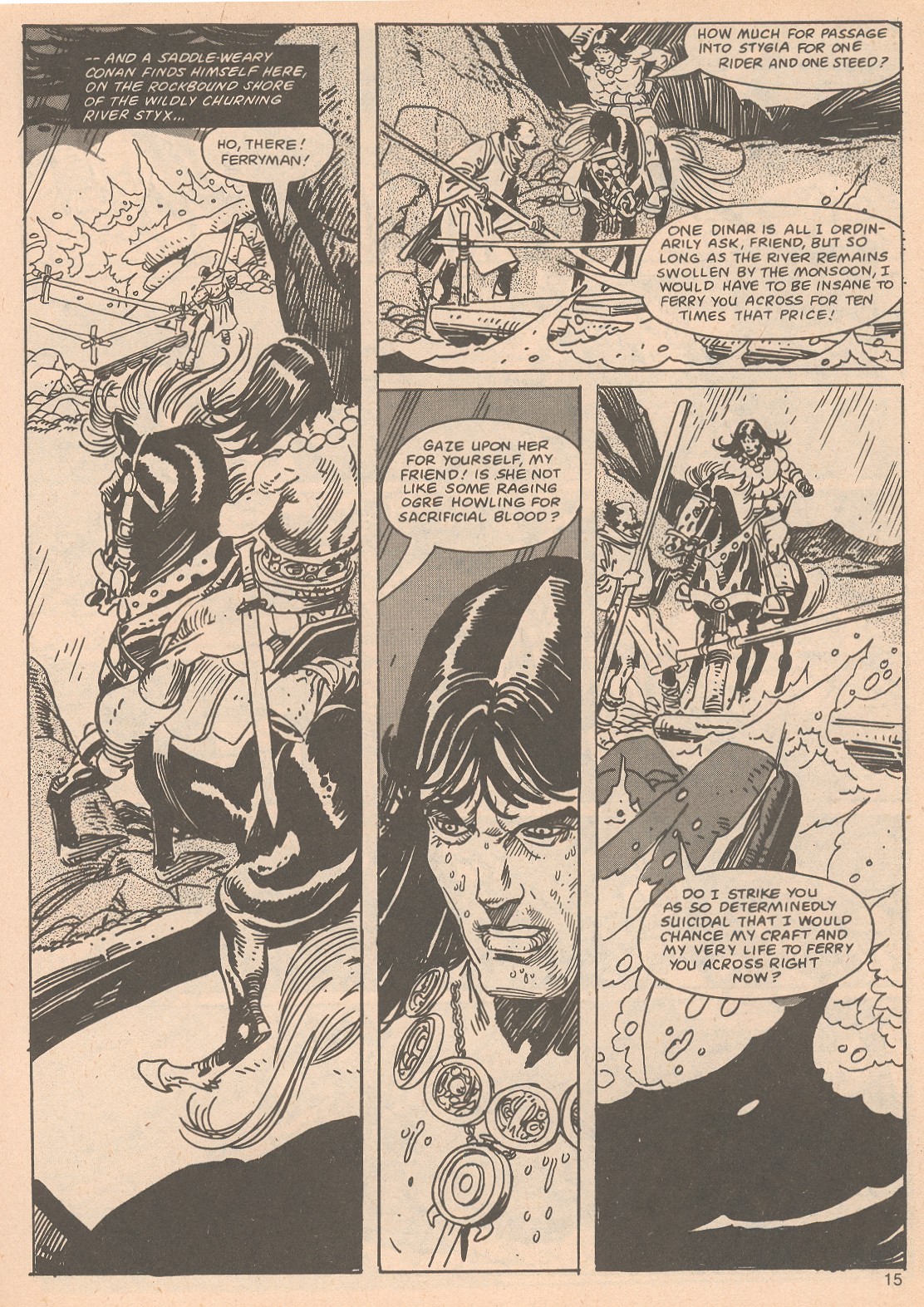 Read online The Savage Sword Of Conan comic -  Issue #65 - 15