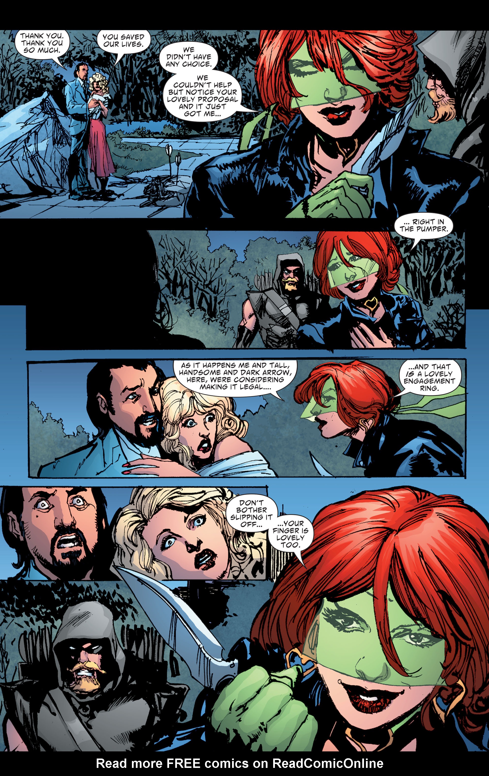 Read online Green Arrow/Black Canary comic -  Issue #27 - 6