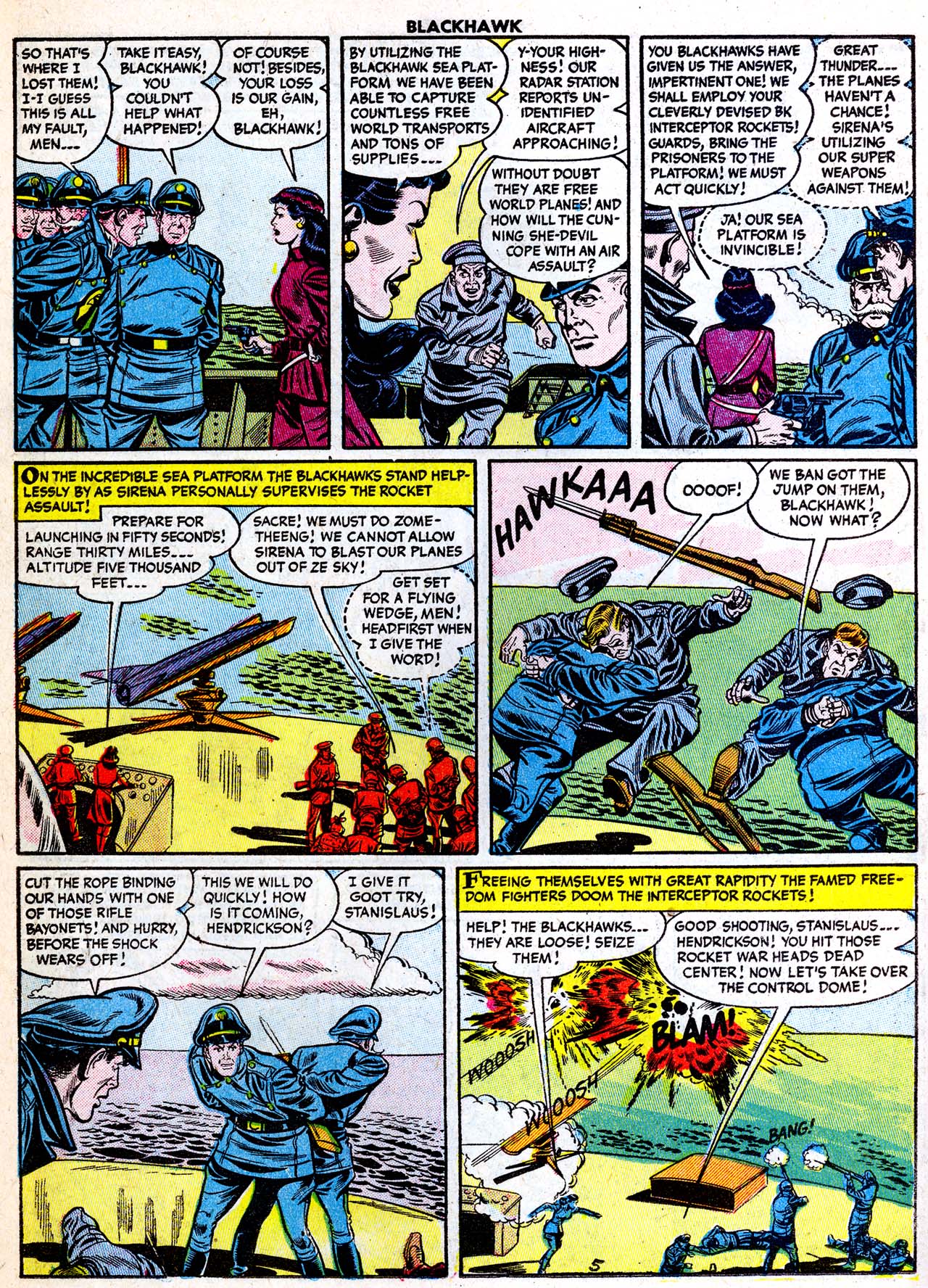 Read online Blackhawk (1957) comic -  Issue #93 - 22