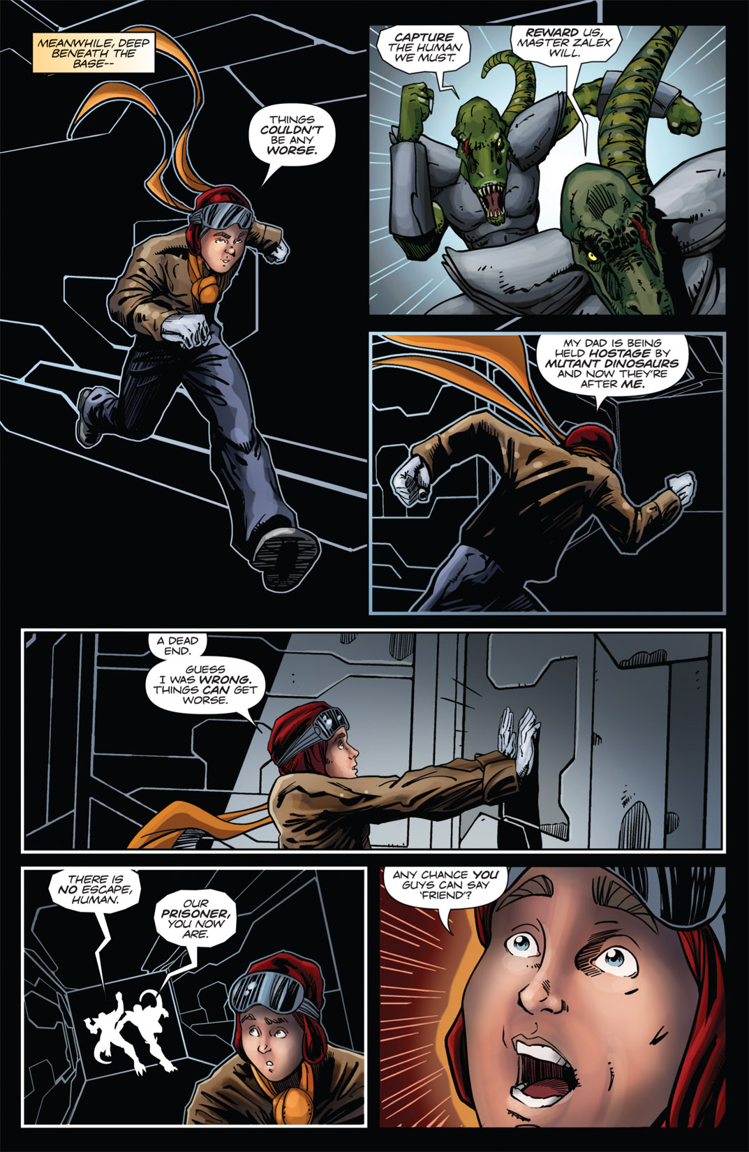 Read online Jurassic StrikeForce 5 comic -  Issue # _TPB - 93