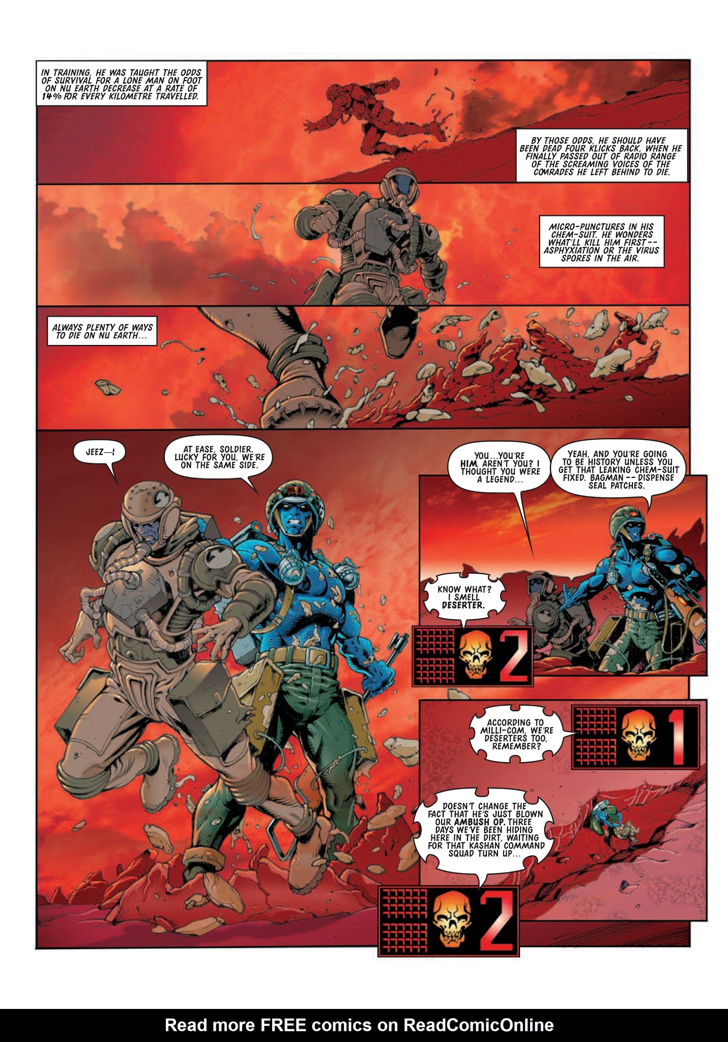 Read online Rogue Trooper: Tales of Nu-Earth comic -  Issue # TPB 4 - 262