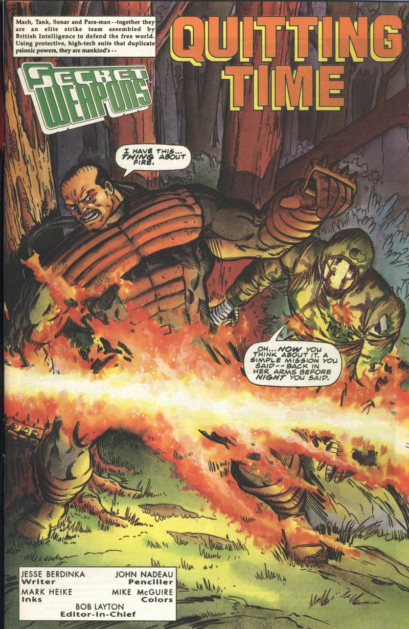 Read online Secret Weapons comic -  Issue #14 - 2