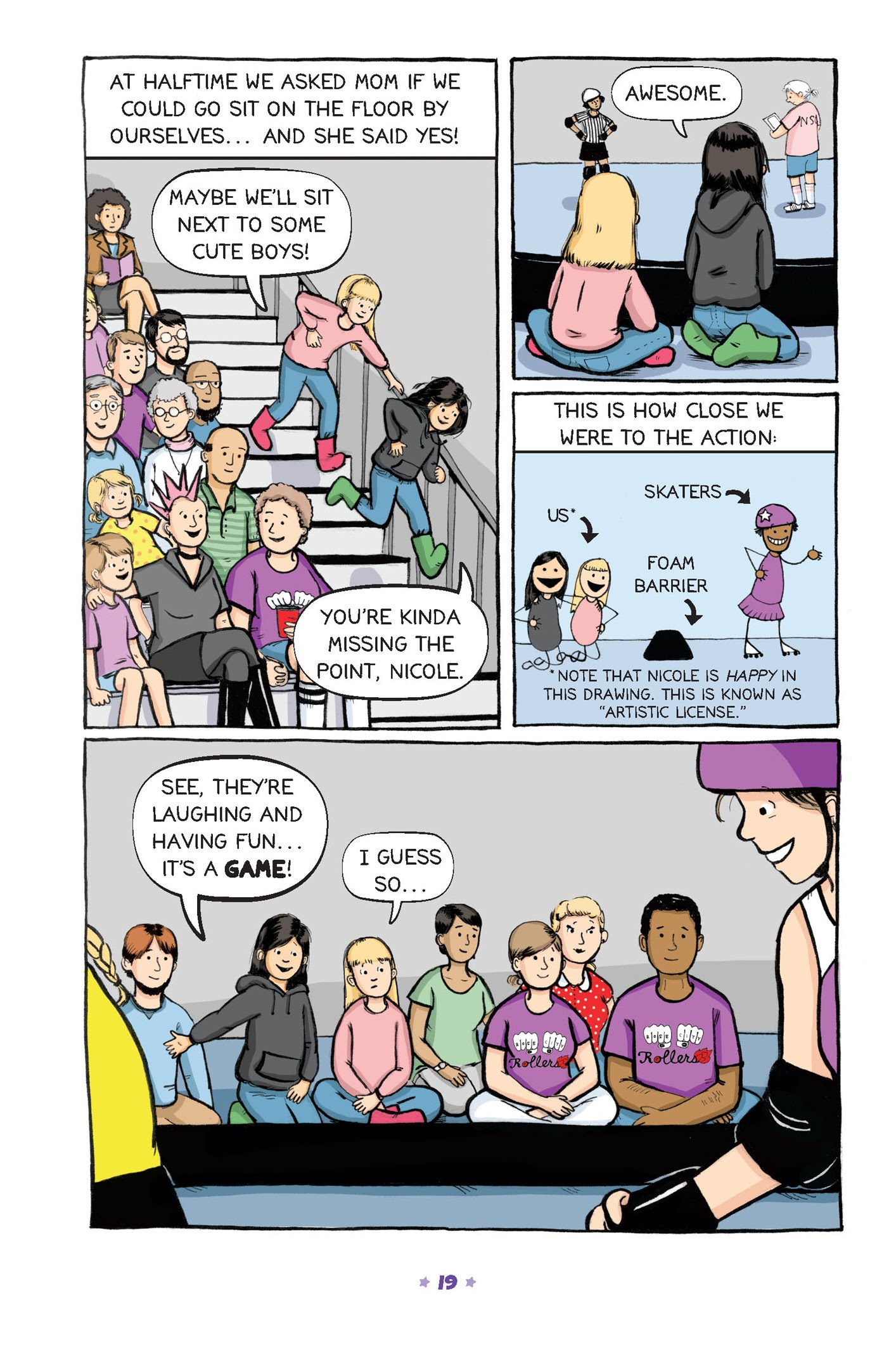 Read online Roller Girl comic -  Issue # TPB (Part 1) - 16