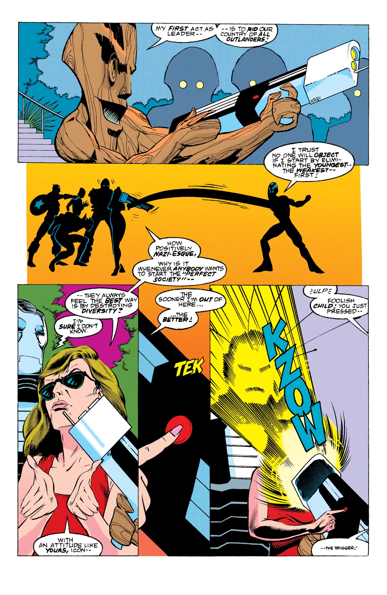 Read online Excalibur Visionaries: Alan Davis comic -  Issue # TPB 3 (Part 1) - 35