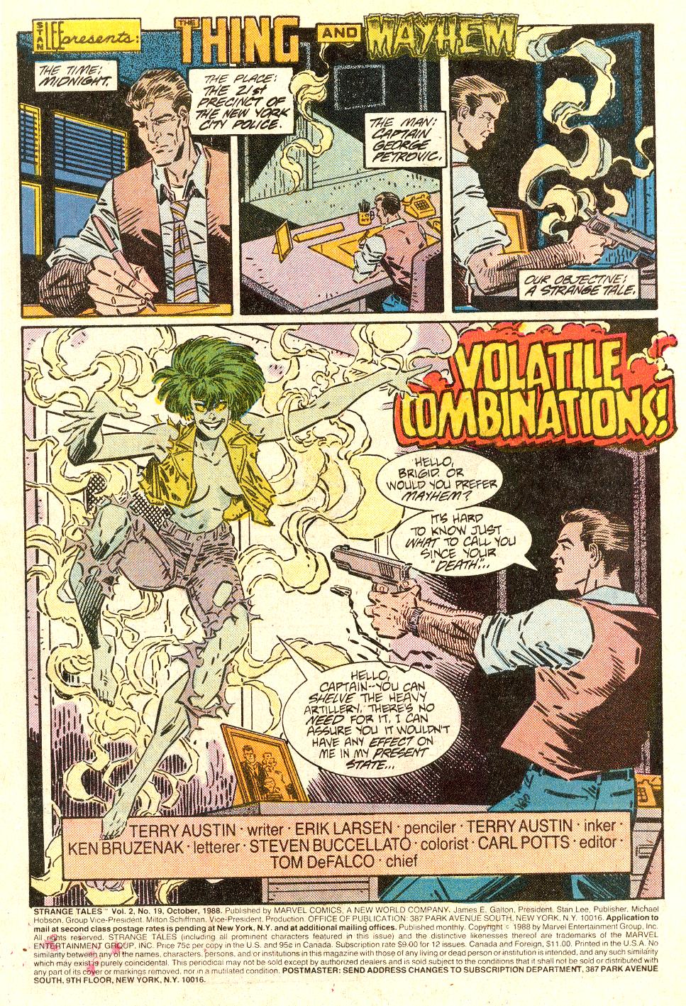 Read online Strange Tales (1987) comic -  Issue #19 - 2