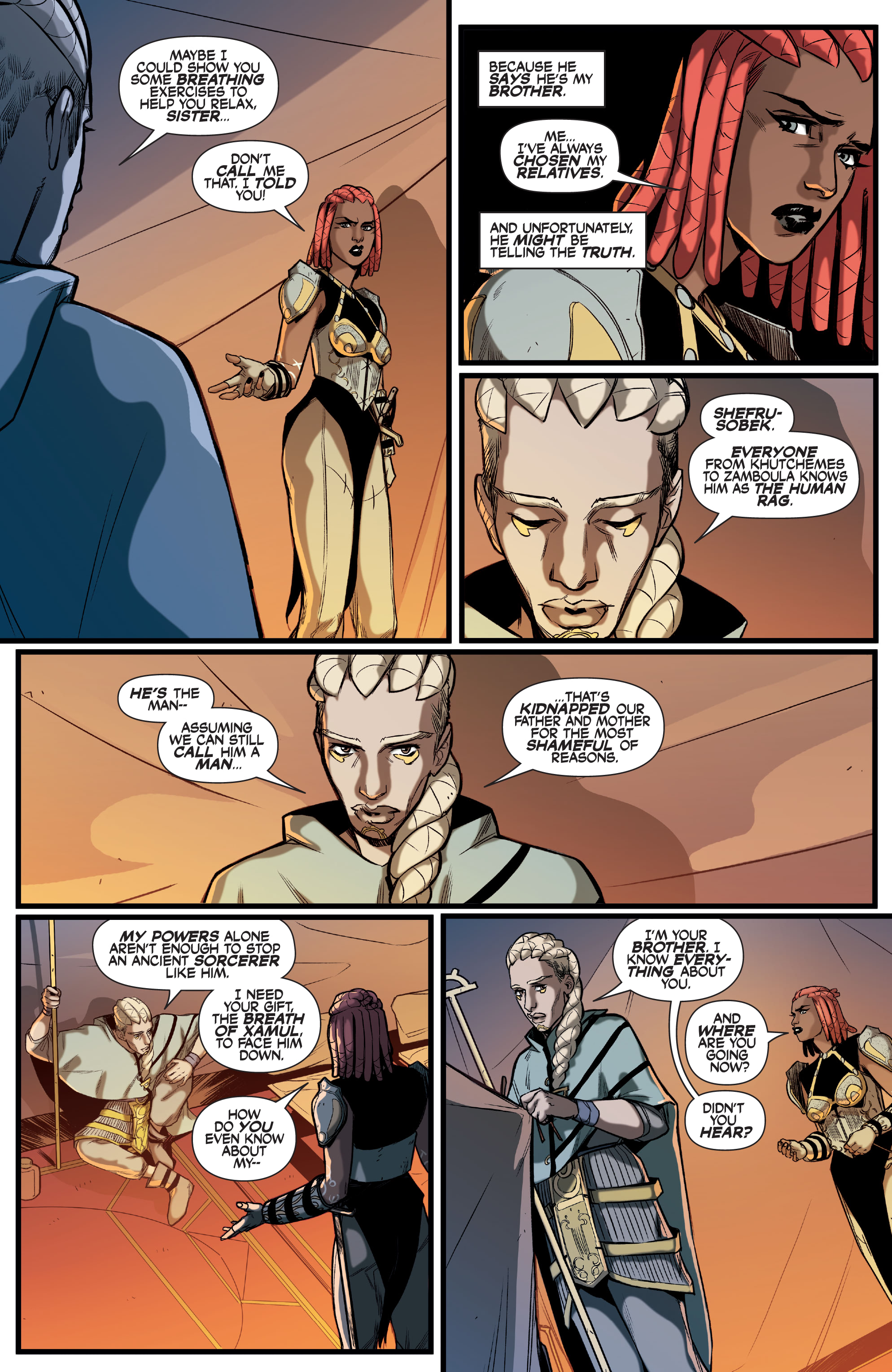 Read online Red Sonja: Red Sitha comic -  Issue #2 - 9