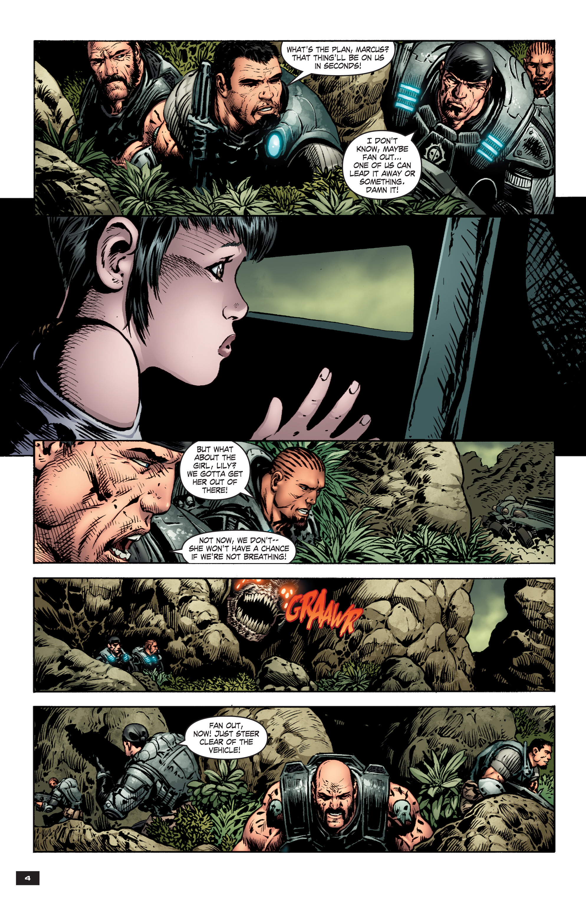 Read online Gears Of War comic -  Issue #4 - 6