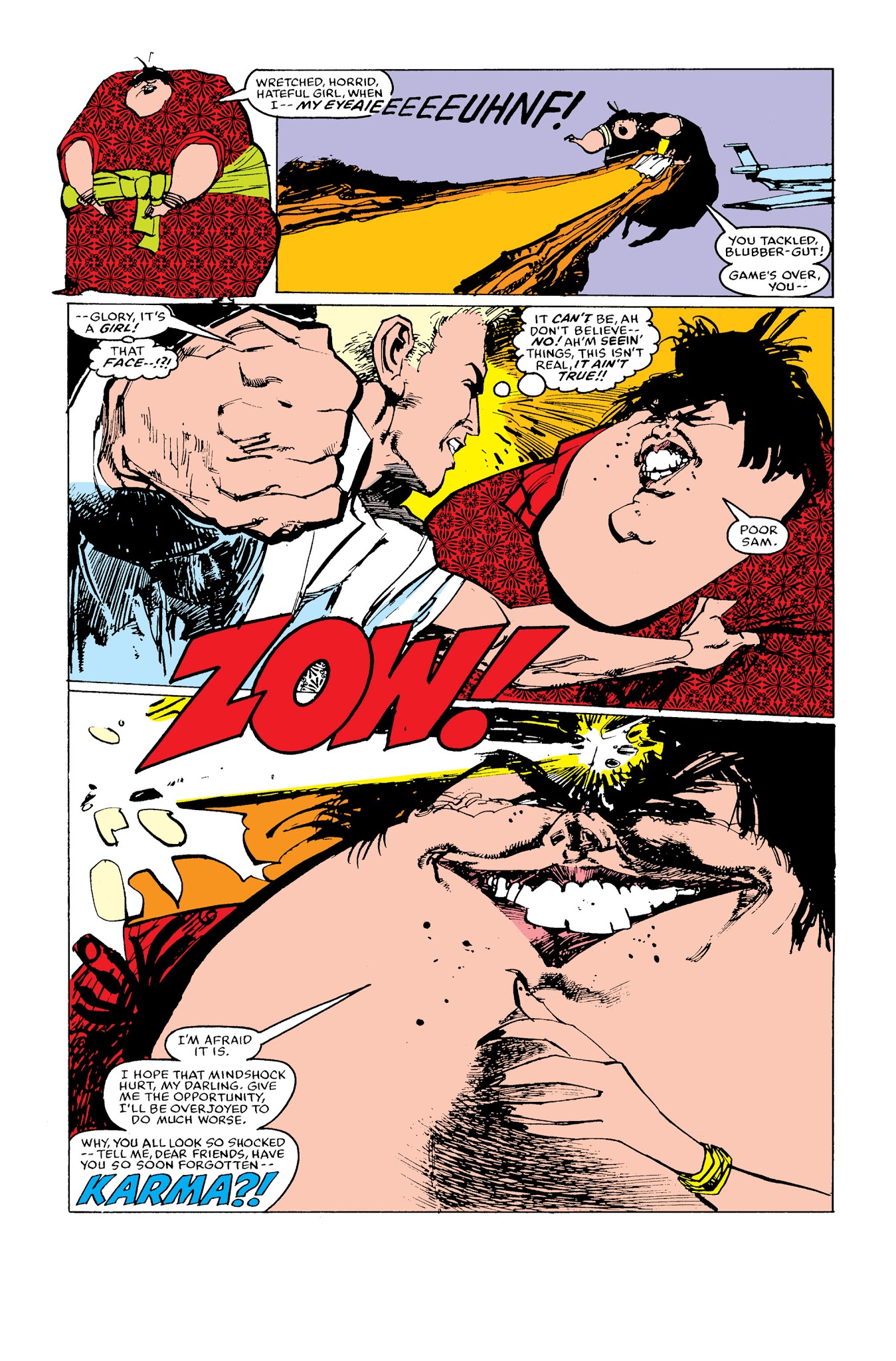 Read online New Mutants Classic comic -  Issue # TPB 4 - 135