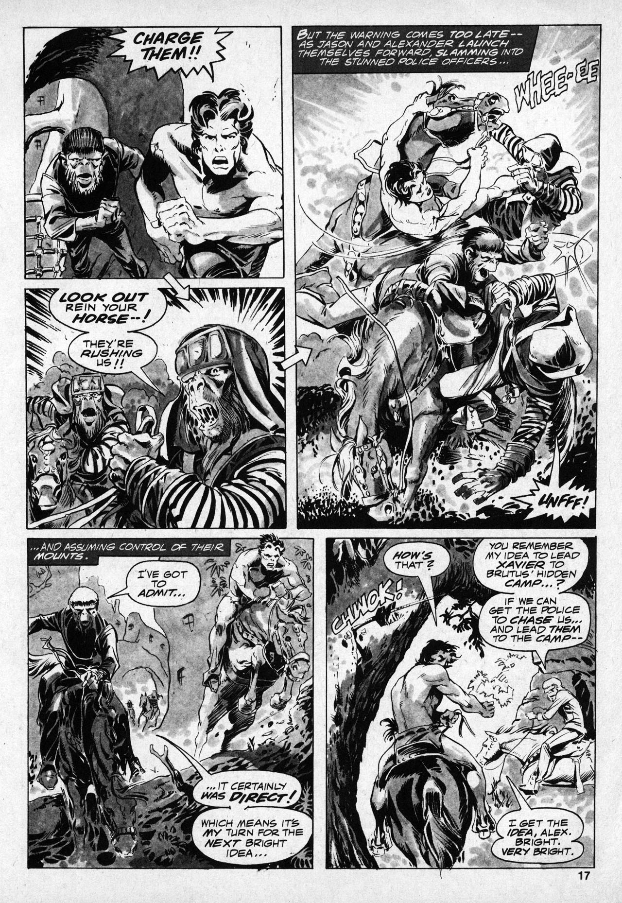 Read online Planet of the Apes comic -  Issue #2 - 16