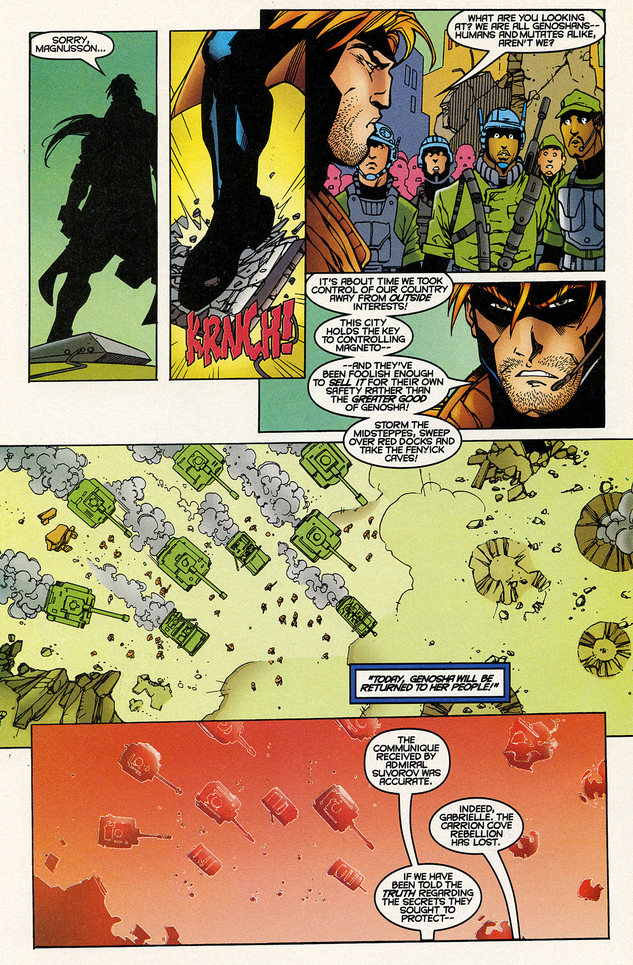 Read online Magneto: Dark Seduction comic -  Issue #2 - 17