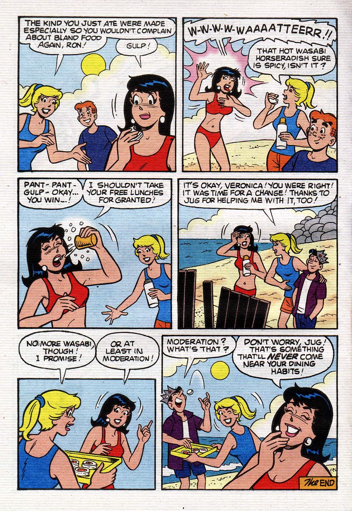 Read online Betty and Veronica Digest Magazine comic -  Issue #150 - 98
