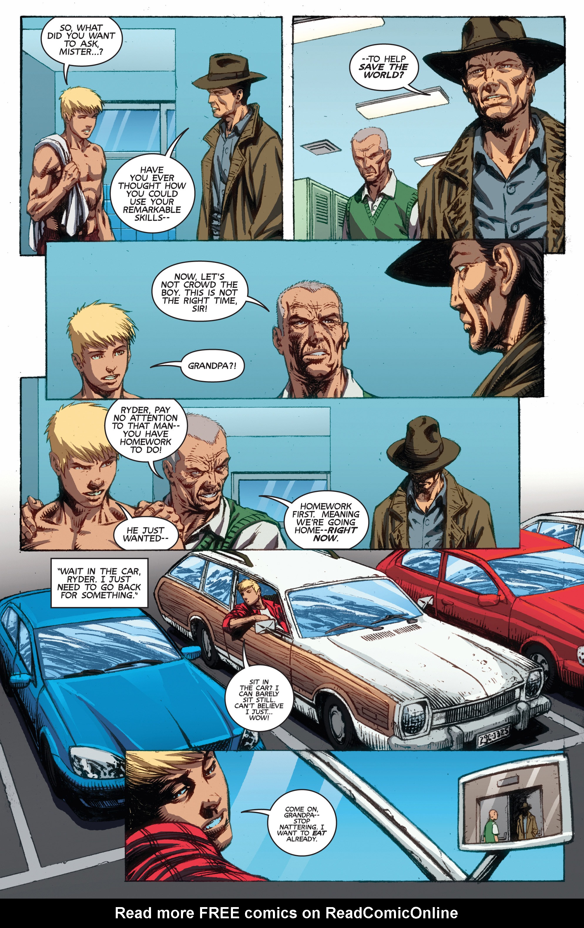 Read online Cage Hero comic -  Issue #1 - 17