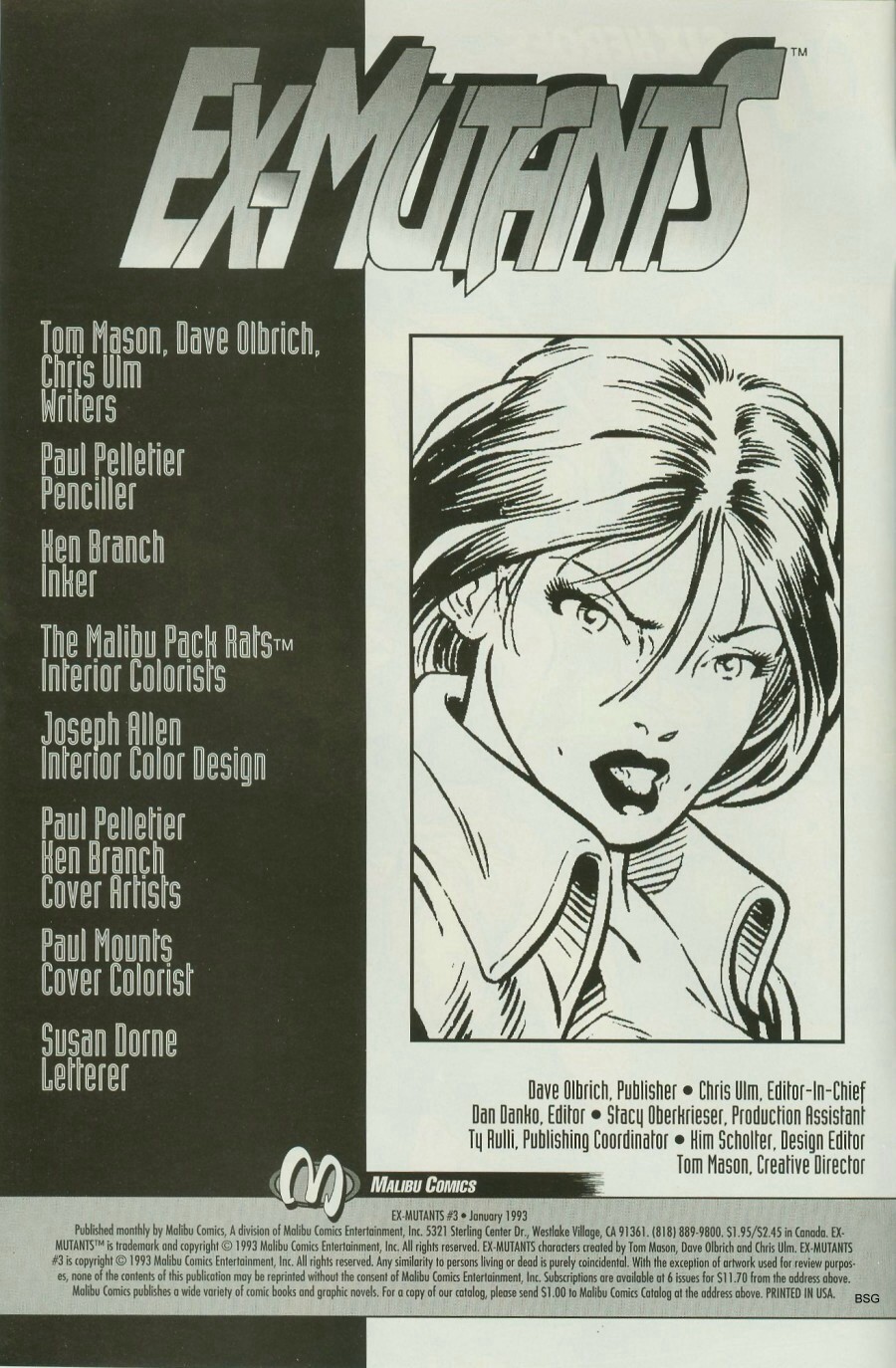Read online Ex-Mutants comic -  Issue #3 - 2