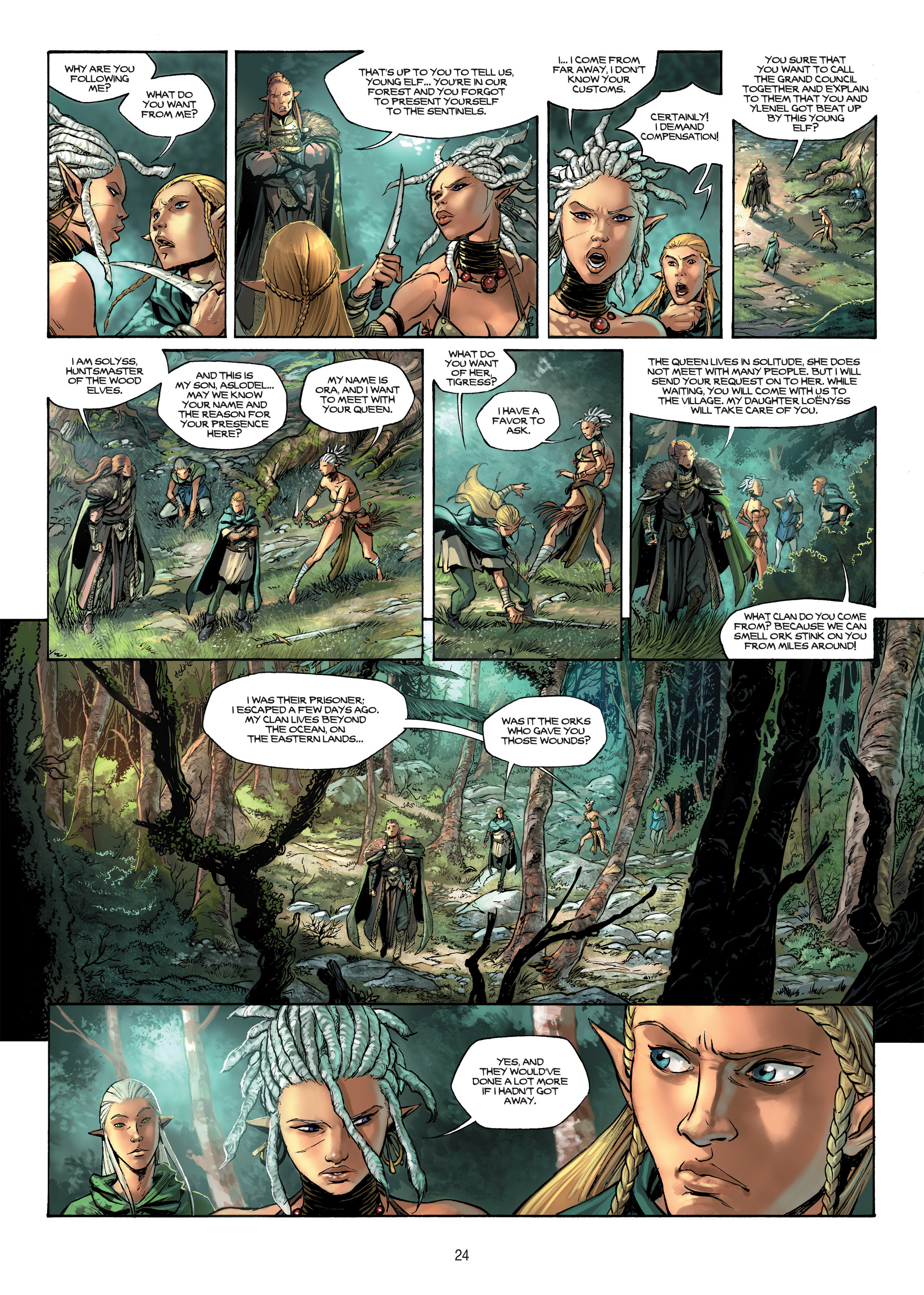 Read online Elves comic -  Issue #12 - 24
