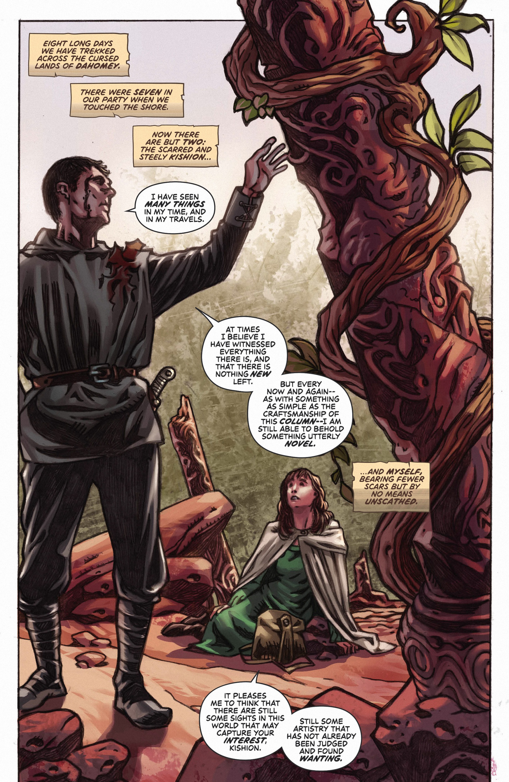 Read online Muirwood: The Lost Abbey comic -  Issue #4 - 3