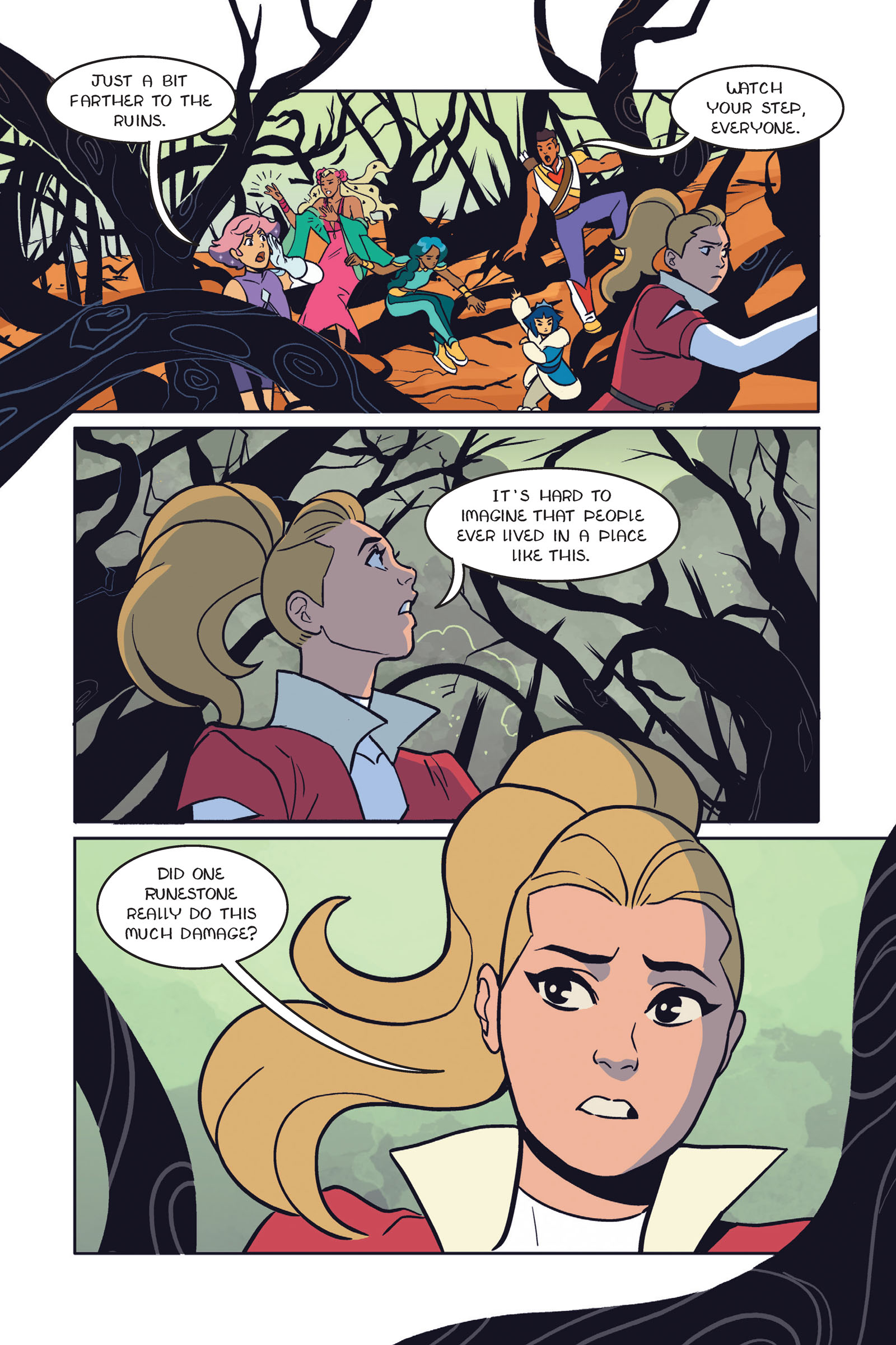 Read online She-Ra and the Princesses of Power: Legend of the Fire Princess comic -  Issue # TPB - 36