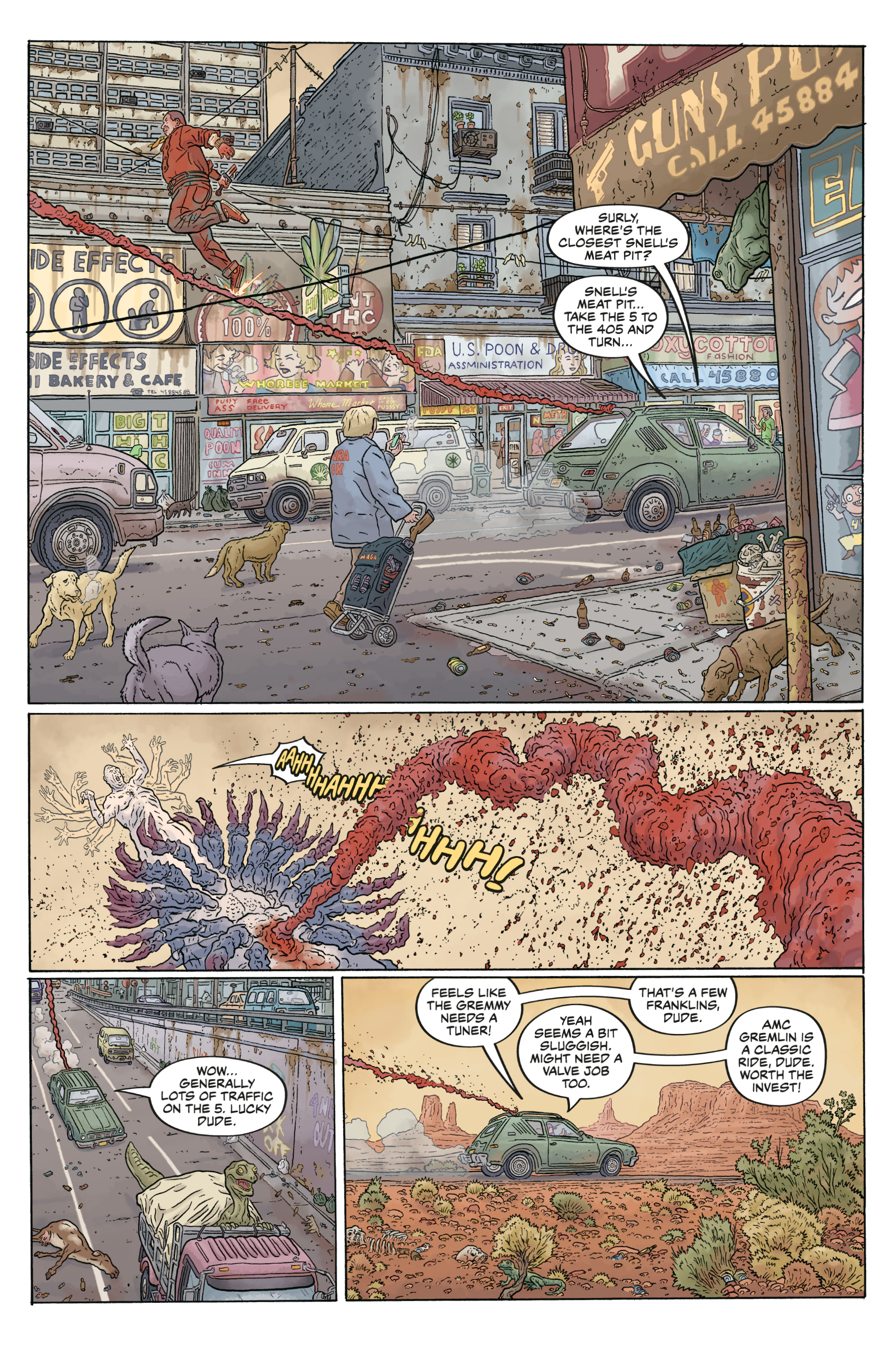 Read online Shaolin Cowboy: Cruel to Be Kin comic -  Issue #7 - 10
